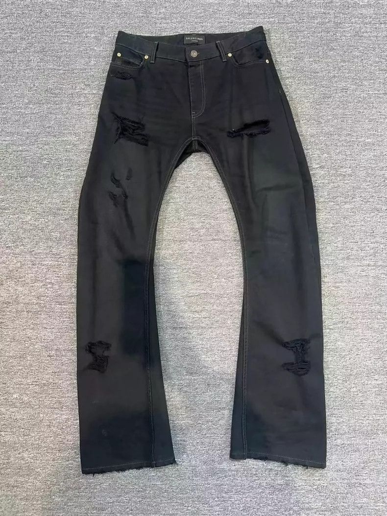 Balenciaga Balenciaga size M Machete Ripped Jeans Size US 27 - 1 Thumbnail