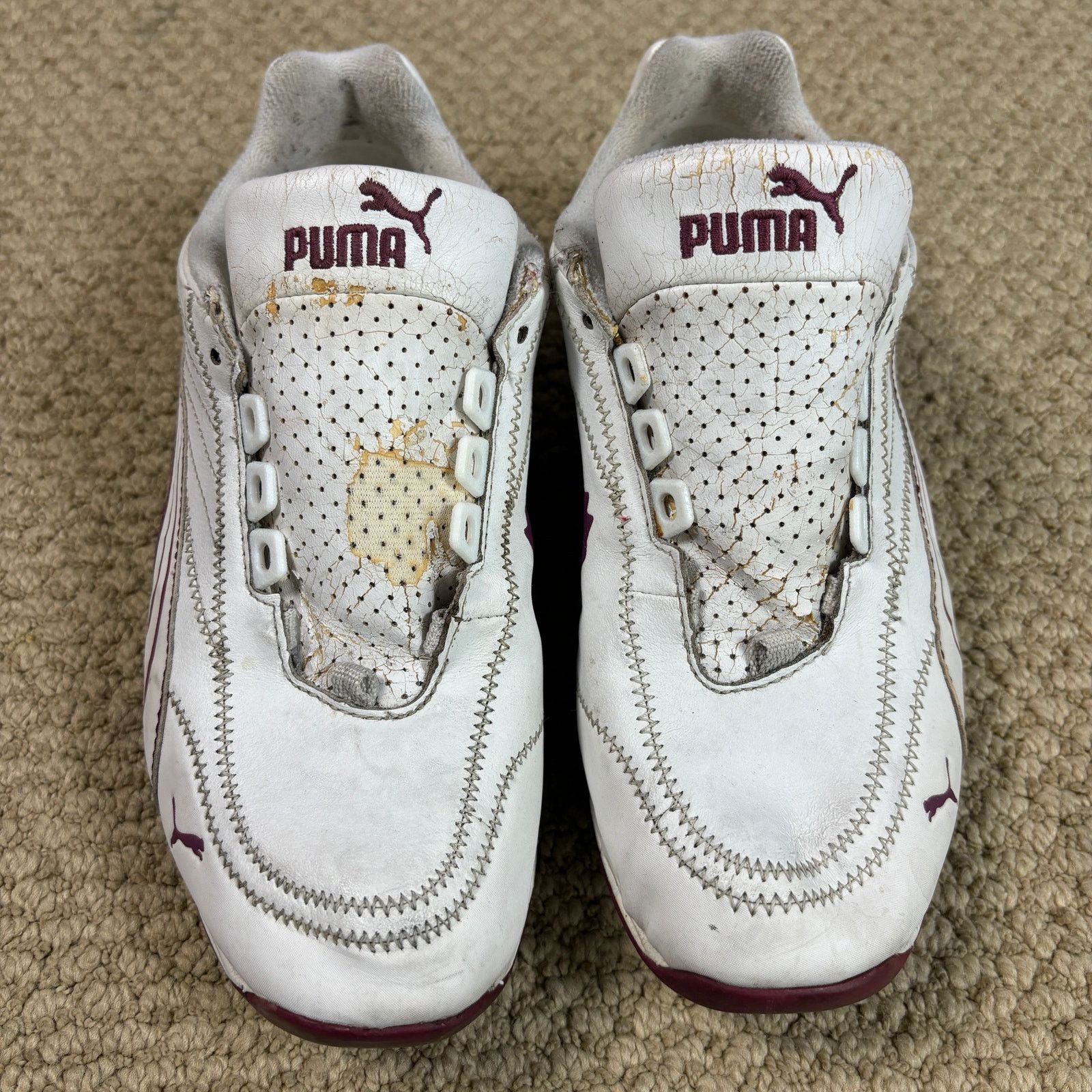 Puma y2k 2000s Puma Kart Cat speedcat racing style shoes womens 6 Size US 6 / IT 36 - 4 Thumbnail