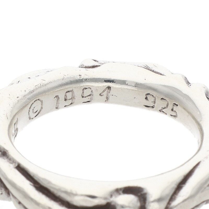 Chrome Hearts Chrome Hearts SCRL Scroll Band Silver Ring Size ONE SIZE - 4 Thumbnail