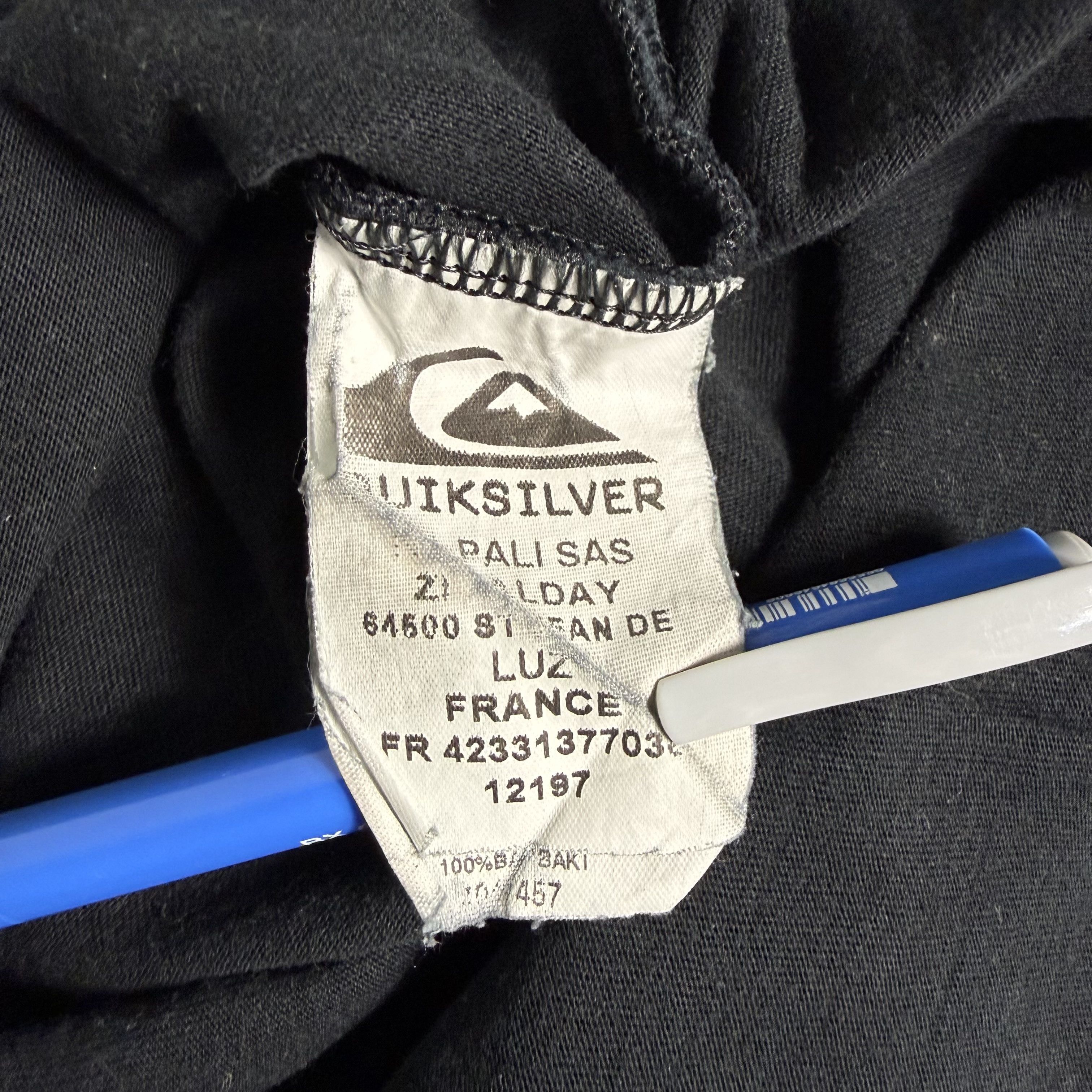 Quiksilver 🔥RARE🔥Vintage Quiksilver Spellout T-shirt Made in Tunisia Size US L / EU 52-54 / 3 - 7 Thumbnail