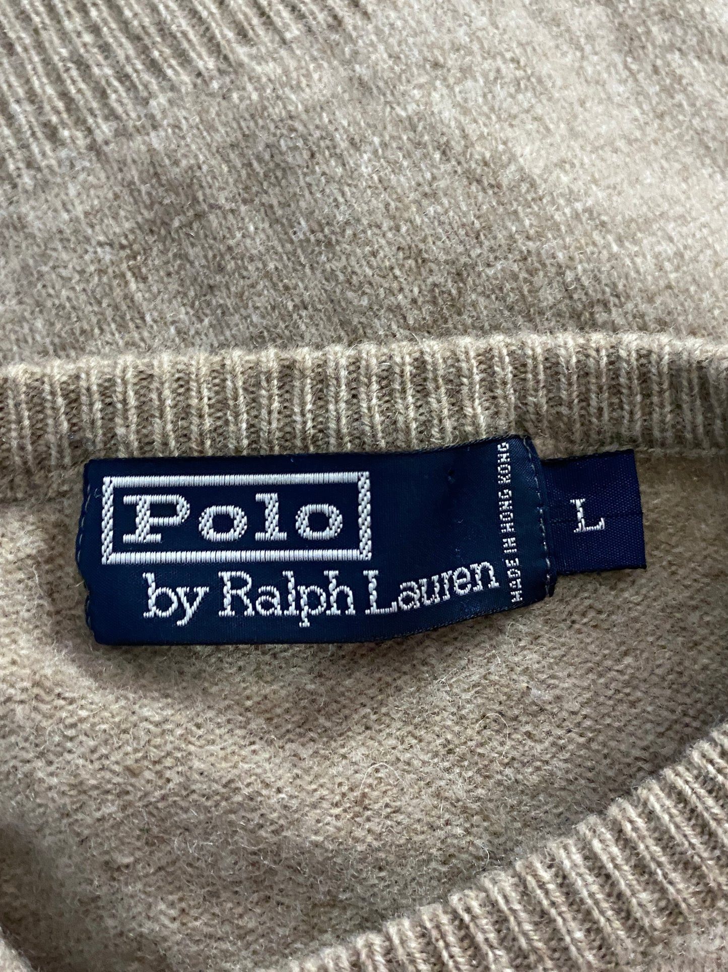 Polo Ralph Lauren × Vintage 90s Polo by Ralph Lauren Vintage Men's Sweater - L Size US L / EU 52-54 / 3 - 4 Thumbnail