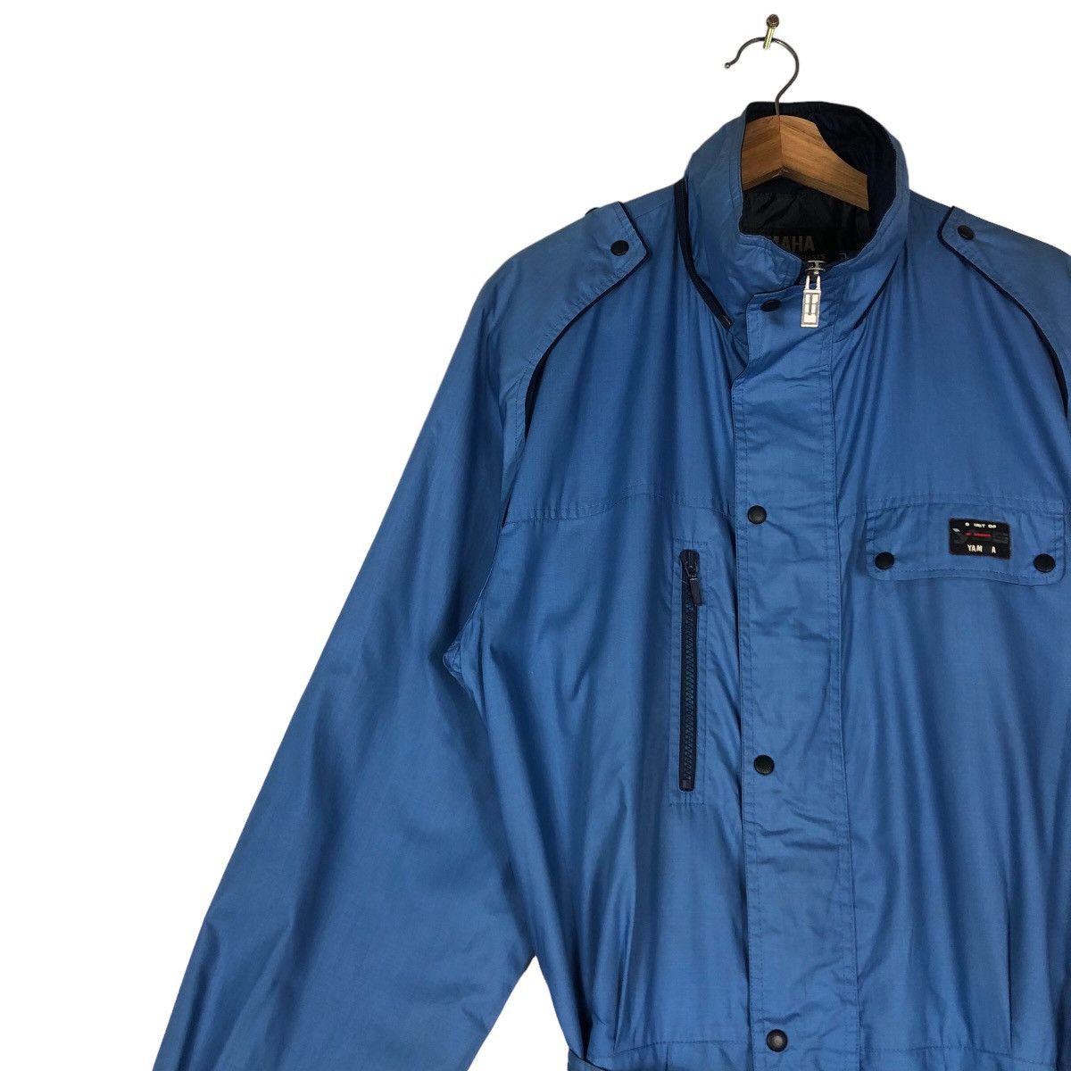 Japanese Brand 🔥90’s Vintage Overall Yamaha Racing Work Big Logo Ski Size US 32 / EU 48 - 6 Thumbnail