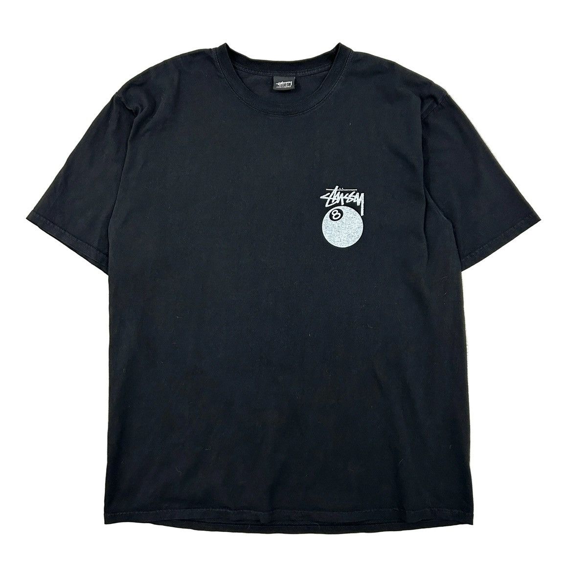 Stussy Stussy 8 Ball Pigment Dyed Tee Black Large Size US L / EU 52-54 / 3 - 2 Thumbnail