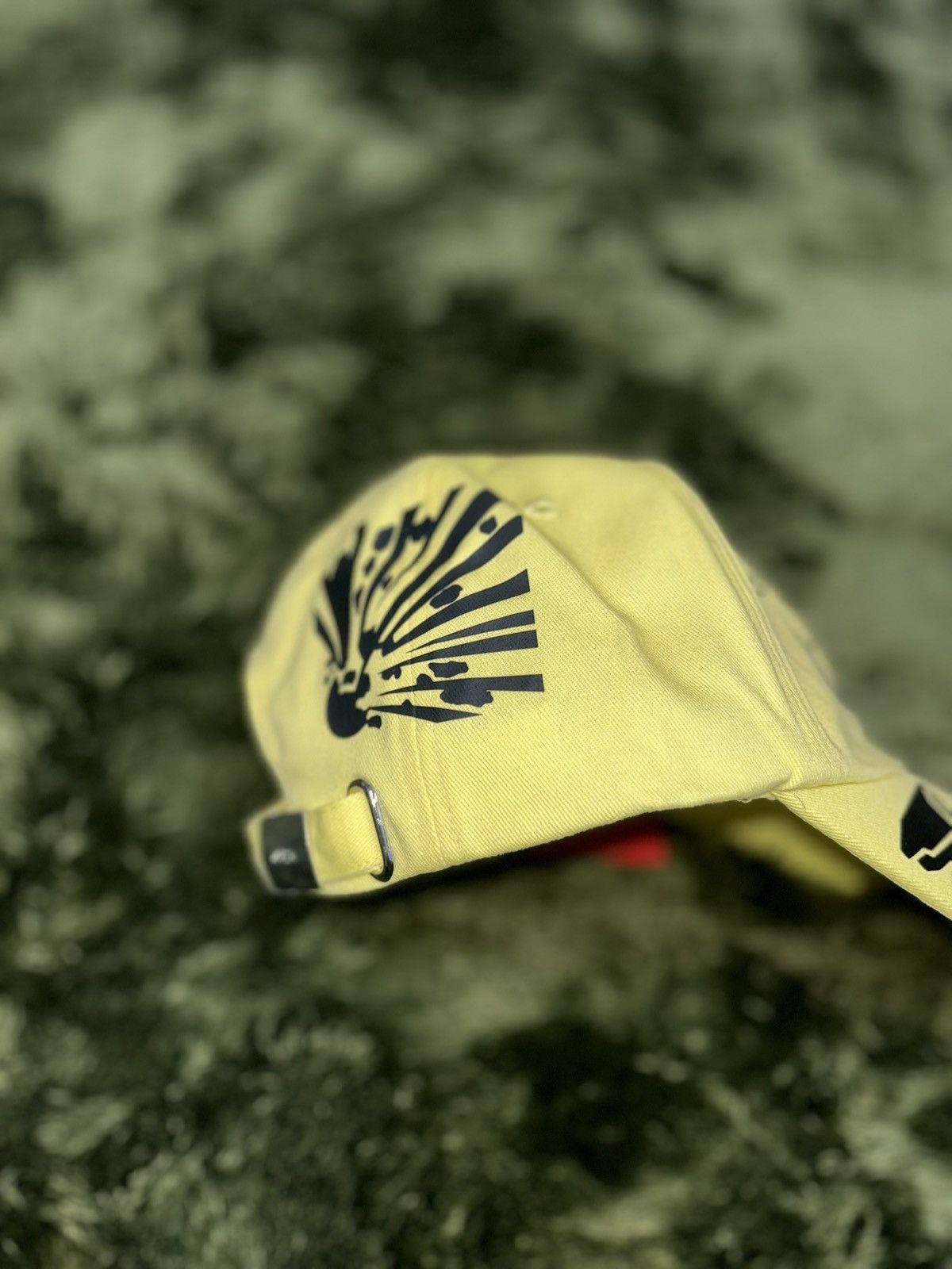 032c 032c logo embroidery warning cap yellow Size ONE SIZE - 5 Thumbnail