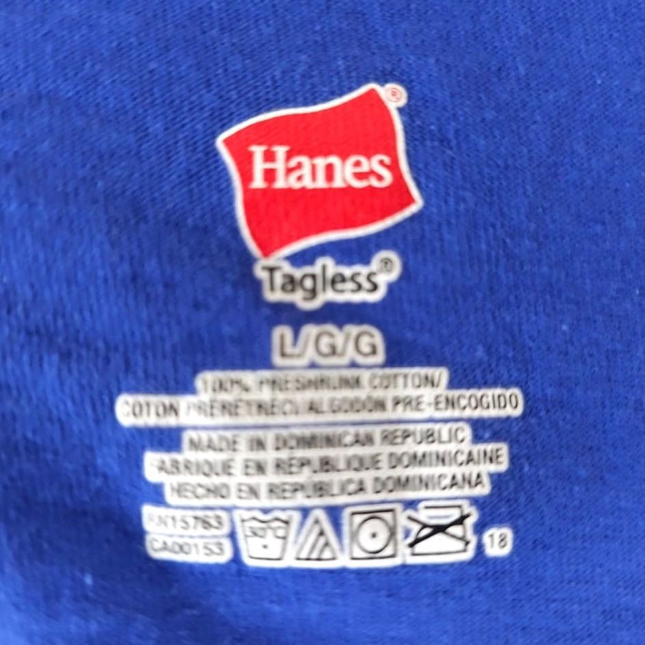 Hanes If Hatfield Cant Fix It T Shirt Mens Large Blue Were All Screwed Funny Hanes Shirt Mens Large Blue Were All Screwed Funny Size US L / EU 52-54 / 3 - 5 Thumbnail