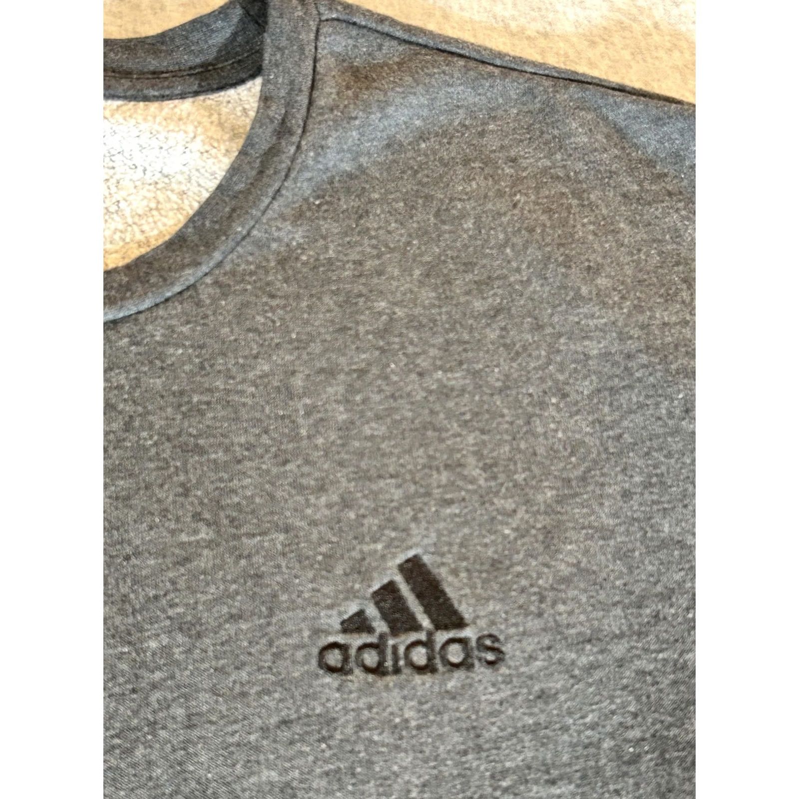 Adidas Adidas Sweatshirt Mens 2XL Gray Crewneck Fleece Sportswear Athleisure Casual XXL Size US XXL / EU 58 / 5 - 2 Thumbnail