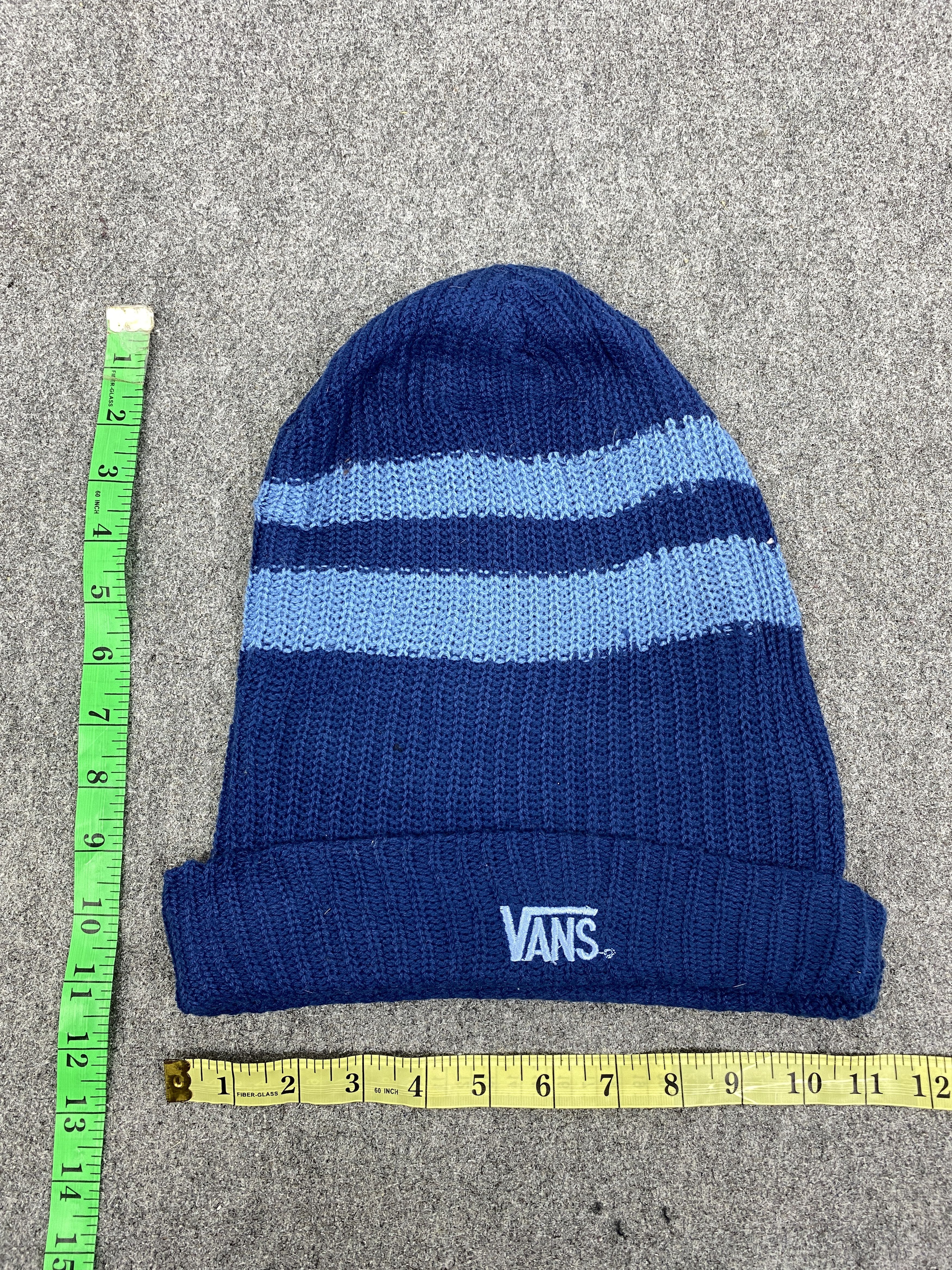 Vans Vintage Vans Stripes Beanie / Snow Cap / Winter Hat BA0069 Size ONE SIZE - 5 Thumbnail