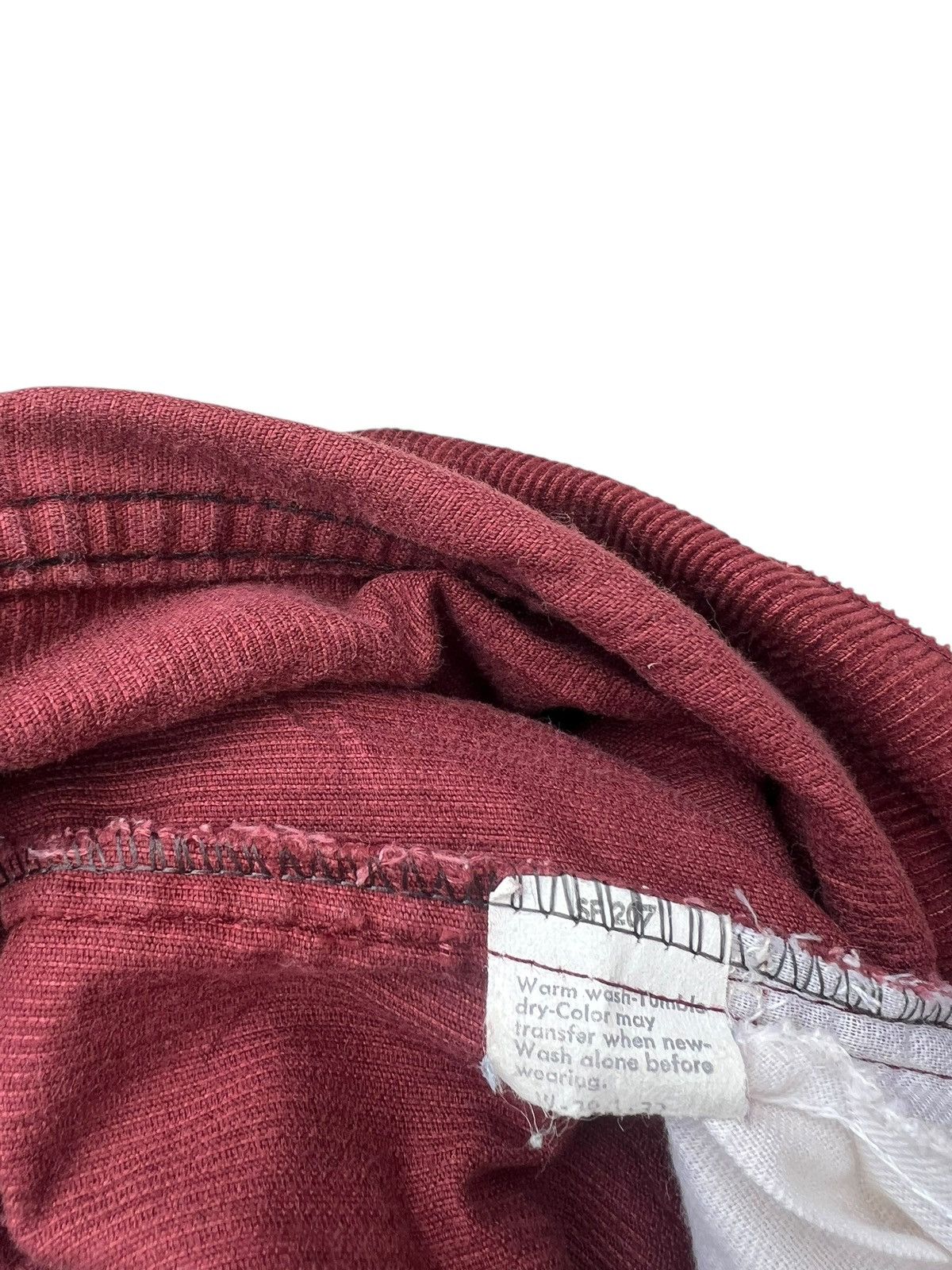 Levi's Vintage 70s Levi’s 646 Maroon Corduroy Bootcut Jeans Size US 29 - 22 Thumbnail