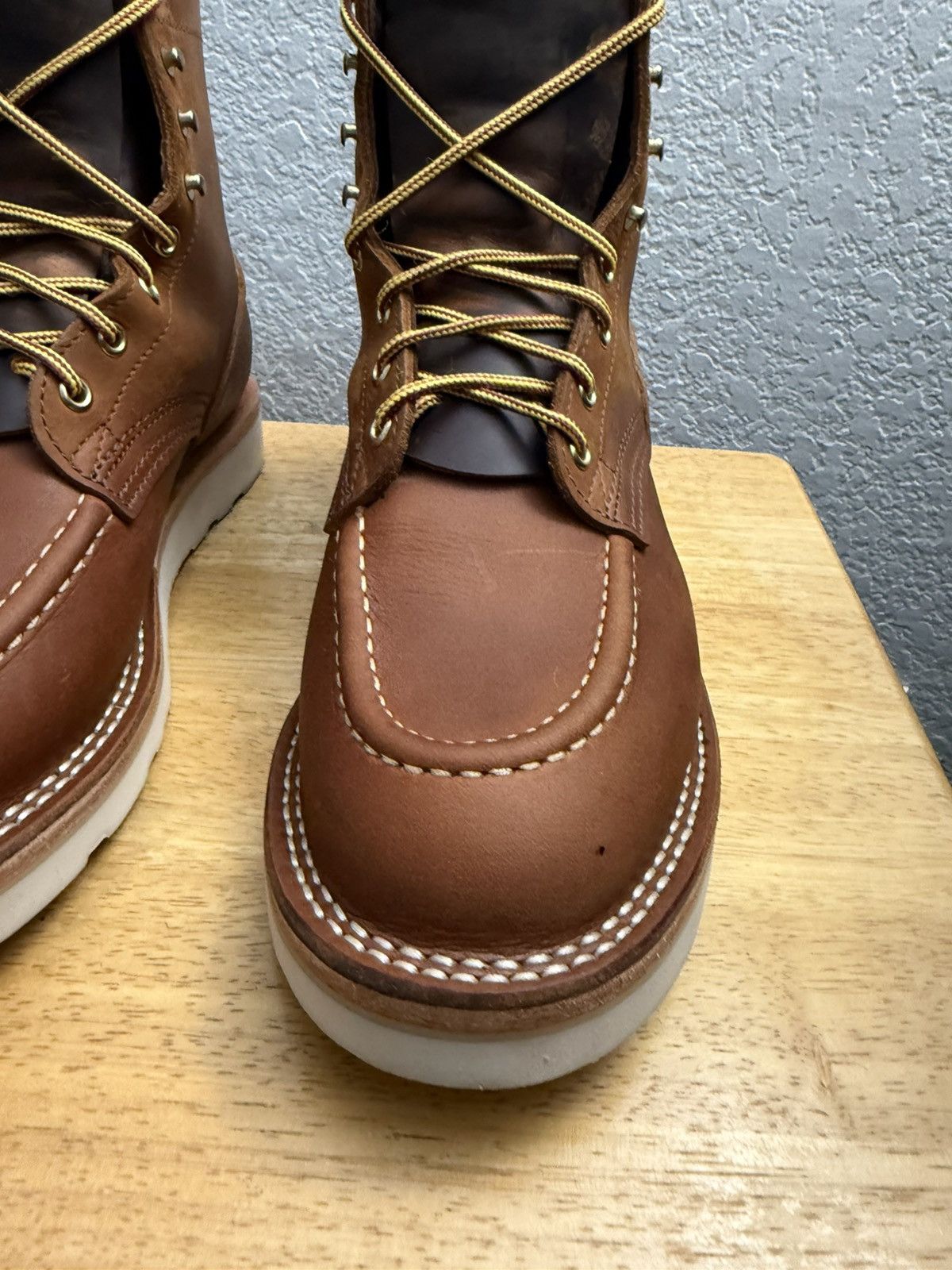 Nicks Boots Nicks Boots Moc Toe Boots 9EEE Size US 9 / EU 42 - 6 Thumbnail