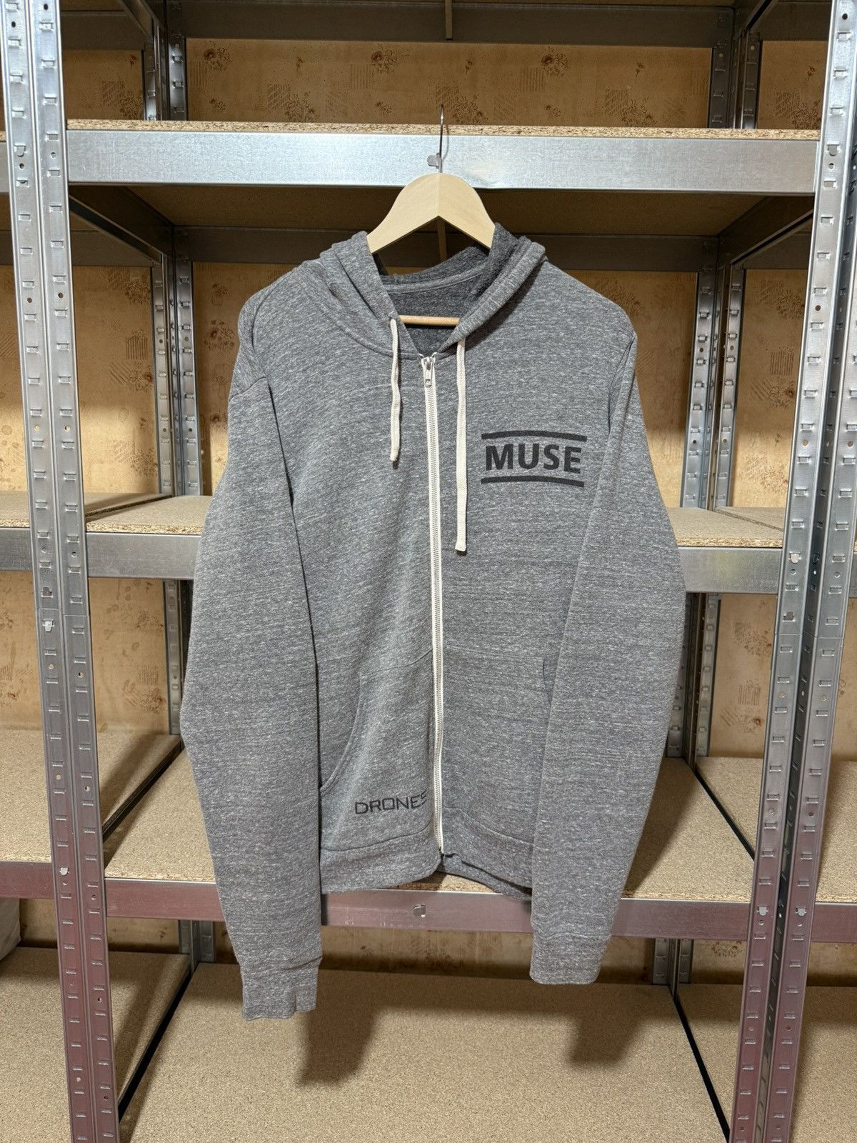 Band Tees × Vintage Vintage Muse Drones Retro Full Zip Hoodie 2015 Y2K Hype Size US XL / EU 56 / 4 - 1 Thumbnail