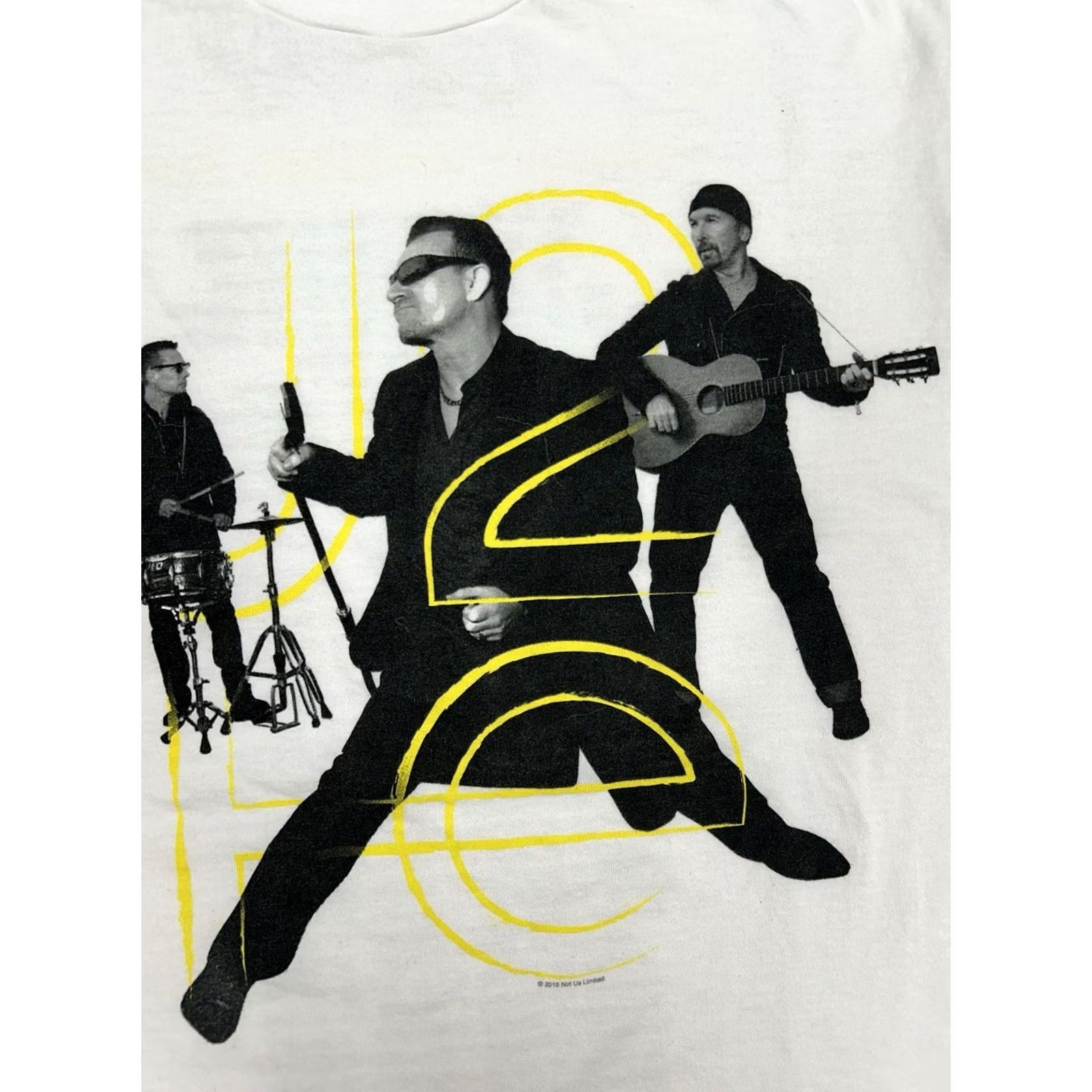 American Apparel U2 Innocence Experience Tour 2015 T-Shirt Large White American Apparel Men Size US L / EU 52-54 / 3 - 4 Thumbnail
