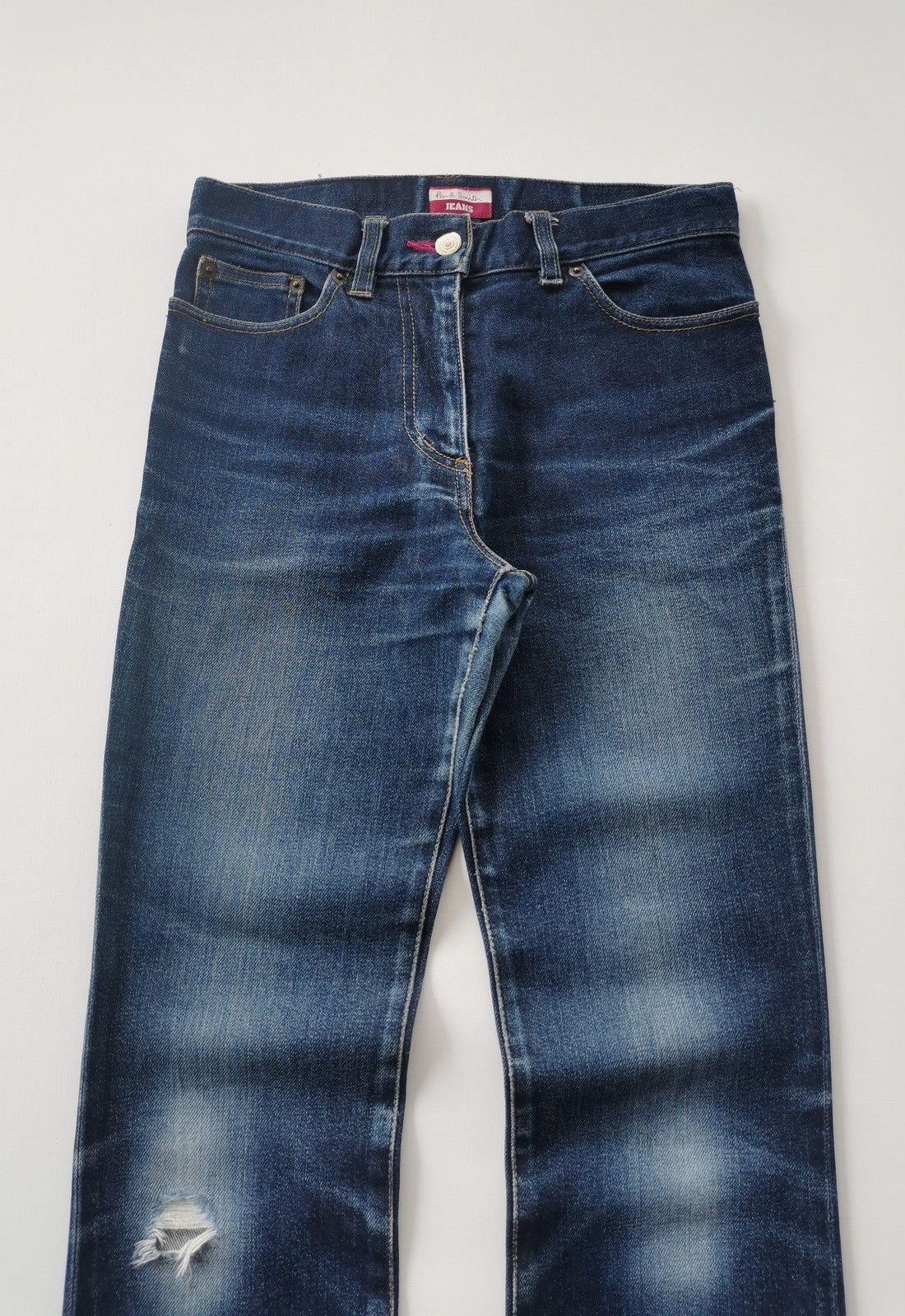 Paul Smith Paul Smith Distressed Jeans Size 27" / US 4 / IT 40 - 1 Thumbnail