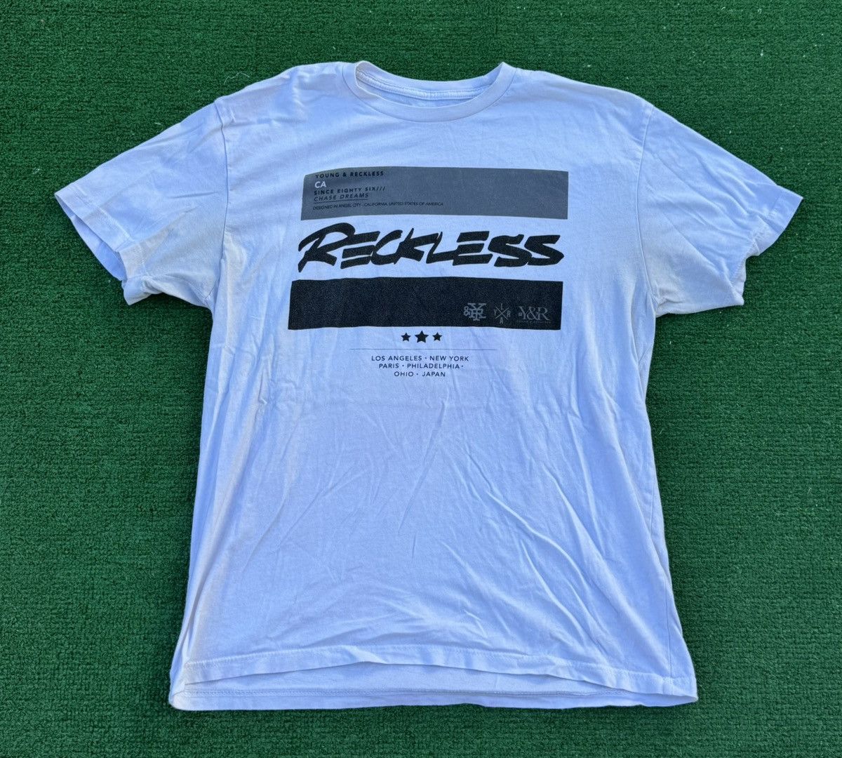 Young And Reckless ‘Reckless’ Young and Reckless T-Shirt Size US L / EU 52-54 / 3 - 1 Thumbnail