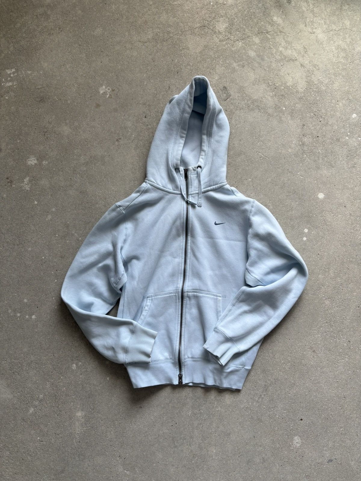 Nike × Vintage Vintage Nike Zip Hodiie Size S / US 4 / IT 40 - 1 Thumbnail