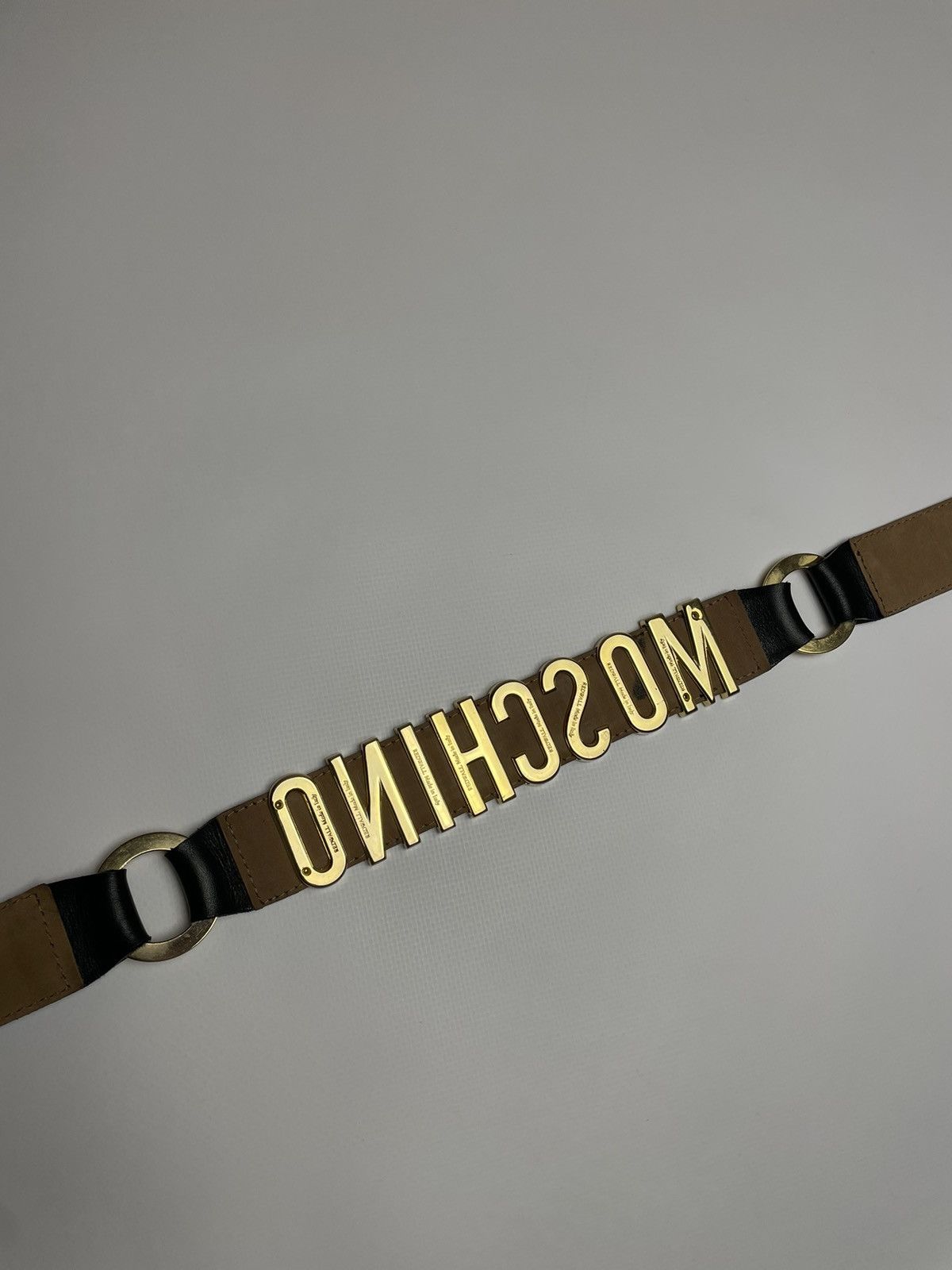 Moschino Moschino Metal Logo Belt Size ONE SIZE - 6 Thumbnail