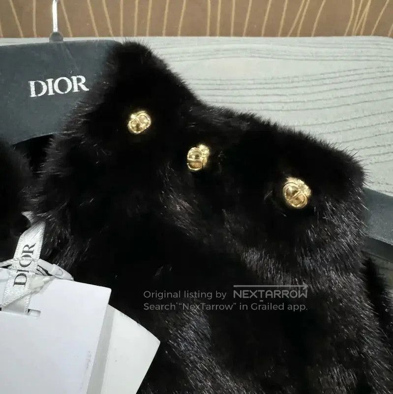 Dior Dior Black Mink Fur Women's Jacket Size S . Size S / US 4 / IT 40 - 3 Thumbnail