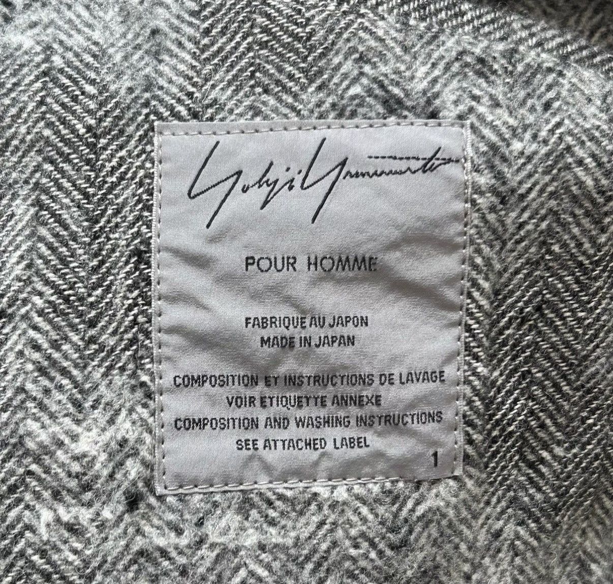 Yohji Yamamoto Yohji Yamamoto 11AW Chemical-Dyed Herringbone Suit Size US M / EU 48-50 / 2 - 7 Thumbnail