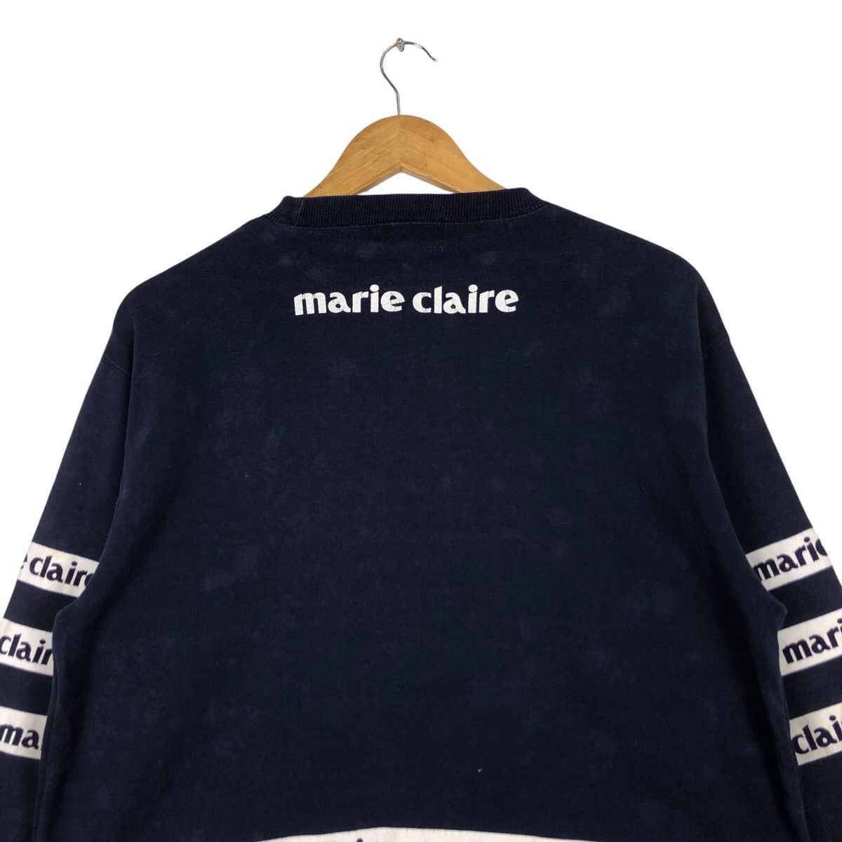 Japanese Brand × Vintage Vintage Marie Claire Sweatshirt Full Print Rare 90s Size US M / EU 48-50 / 2 - 8 Thumbnail