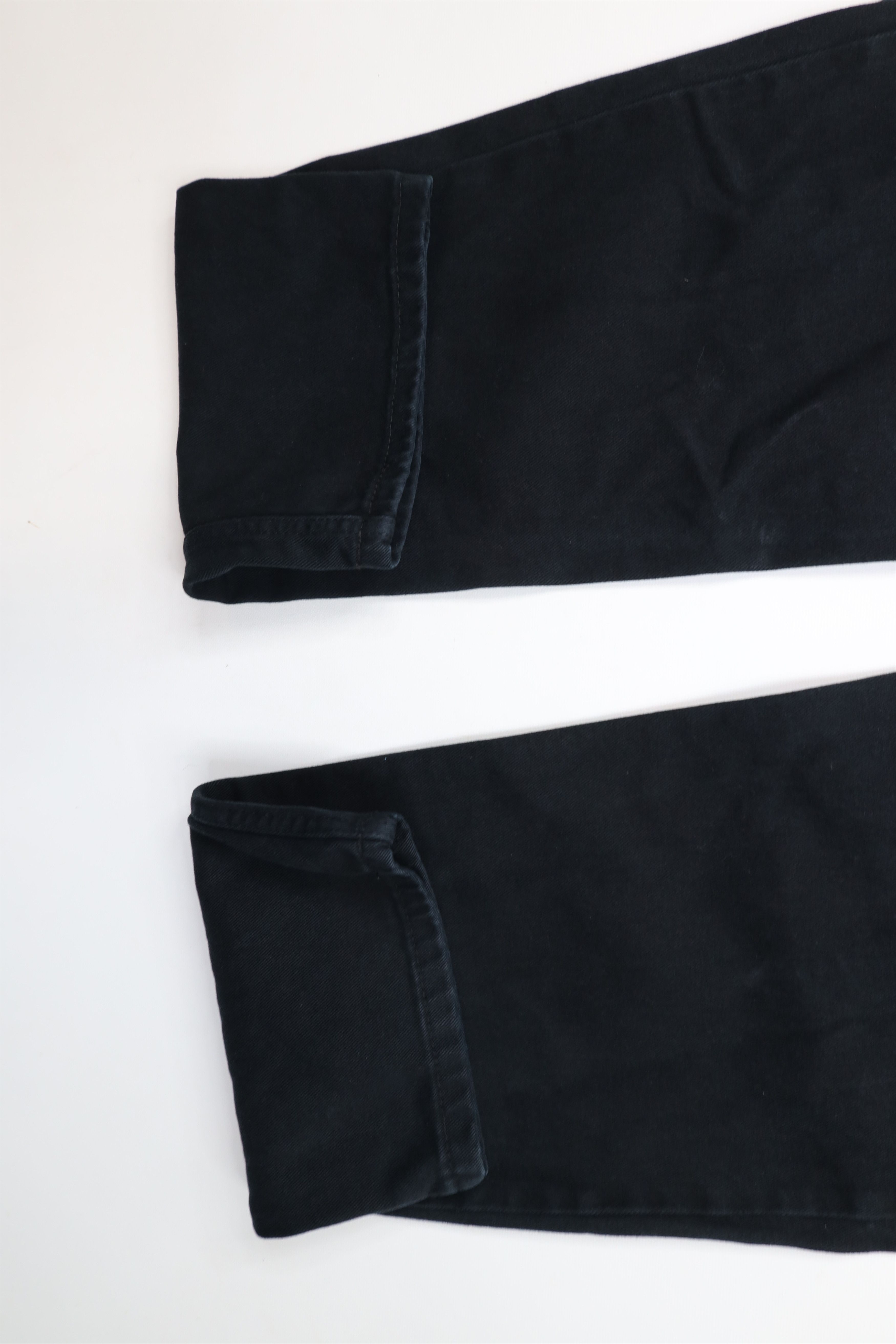 Calvin Klein × Vintage Vintage 90s Calvin Klein Spell Relaxed Fit Denim Jeans Black Size US 34 / EU 50 - 5 Thumbnail