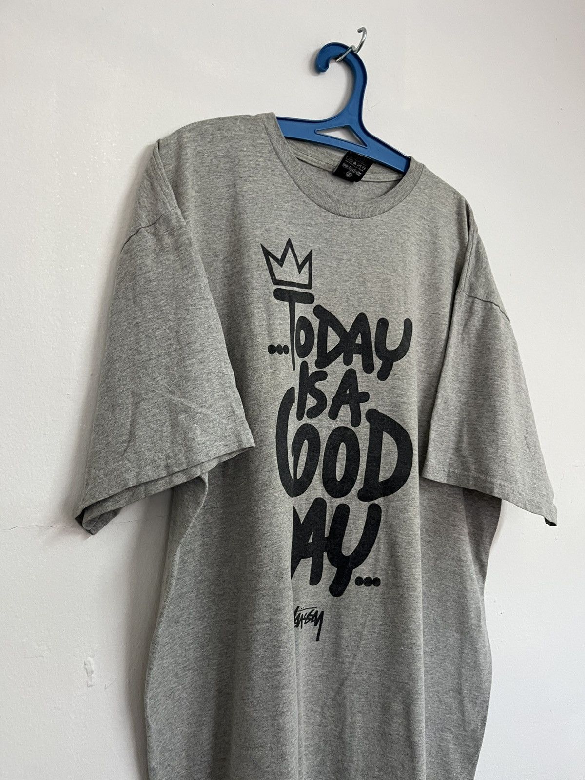Stussy 💥Mega Rare💥 Y2K STUSSY Have A Good Day T Shirts Size US XL / EU 56 / 4 - 8 Thumbnail