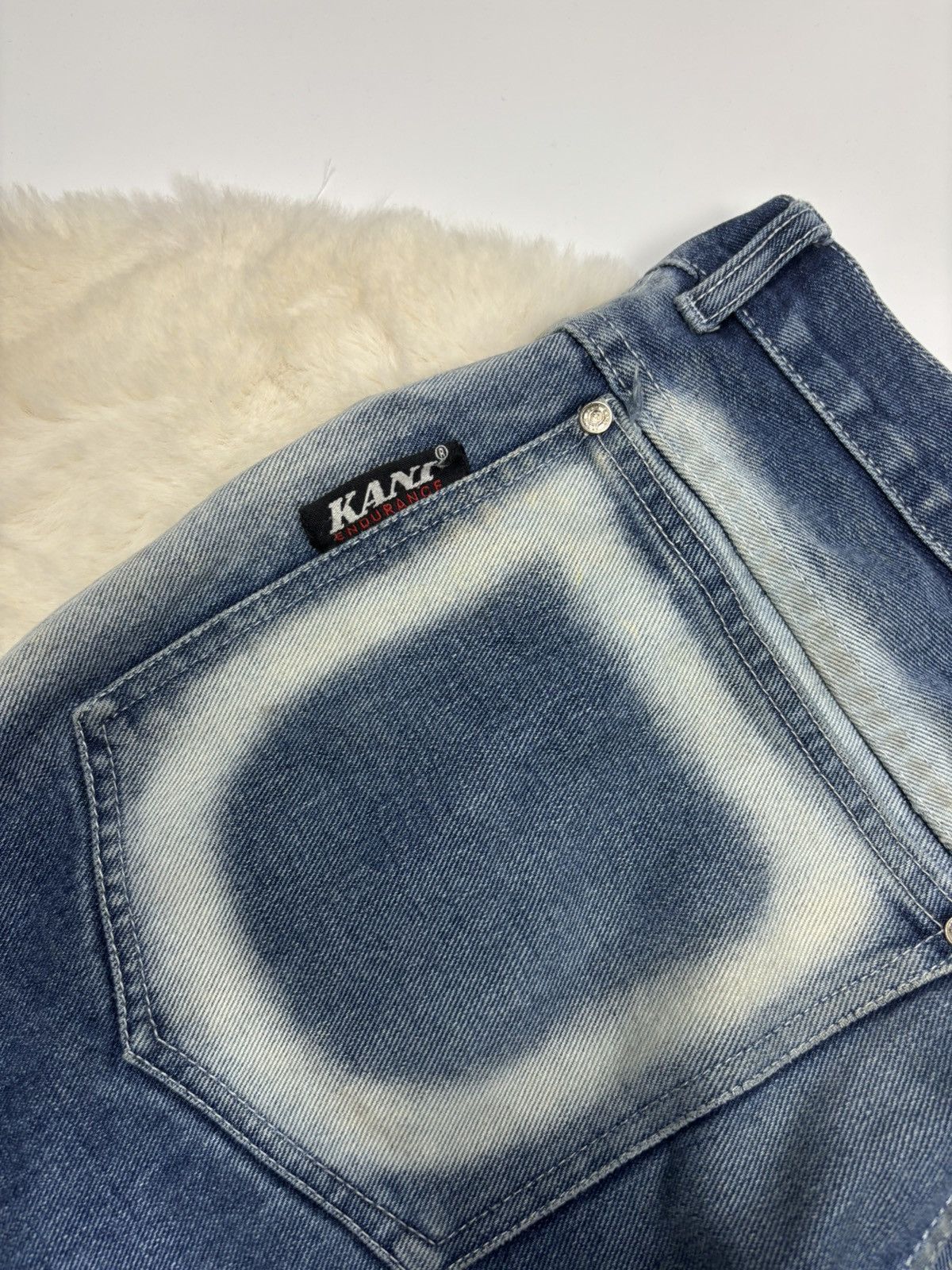 Karl Kani × Vintage Karl Kani Vintage Baggy Jeans With Acid Wash Rare Y2K Style Size US 34 / EU 50 - 6 Thumbnail
