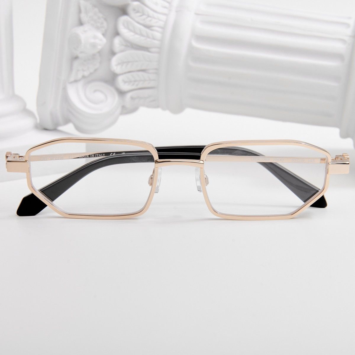 Off-White OFF WHITE STYLE 89 GOLD GLASSES Size ONE SIZE - 6 Thumbnail