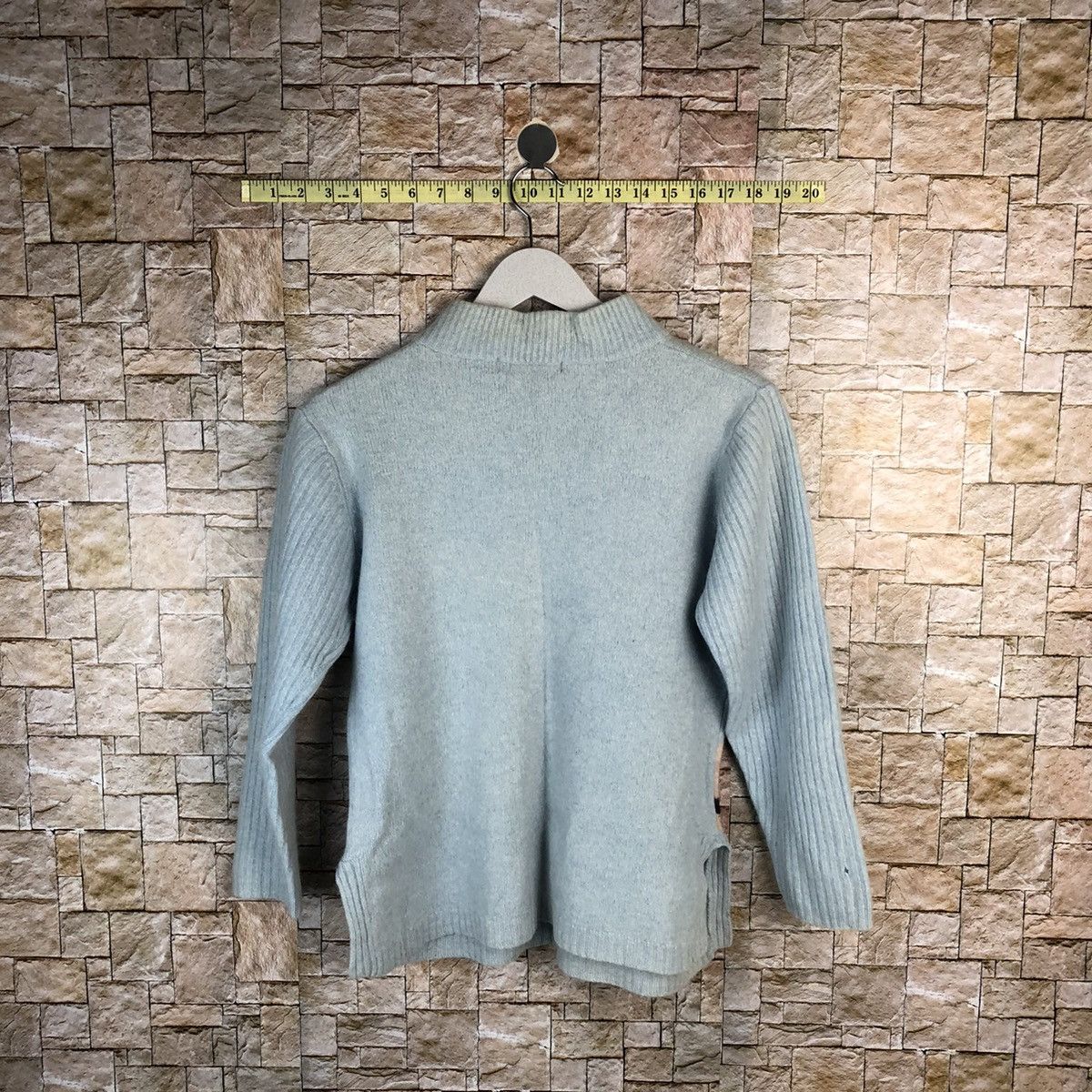 Homespun Knitwear × Japanese Brand Cadornafiore puppy dog Blue vintage Knitwear #A1064 Size XS / US 0-2 / IT 36-38 - 14 Thumbnail
