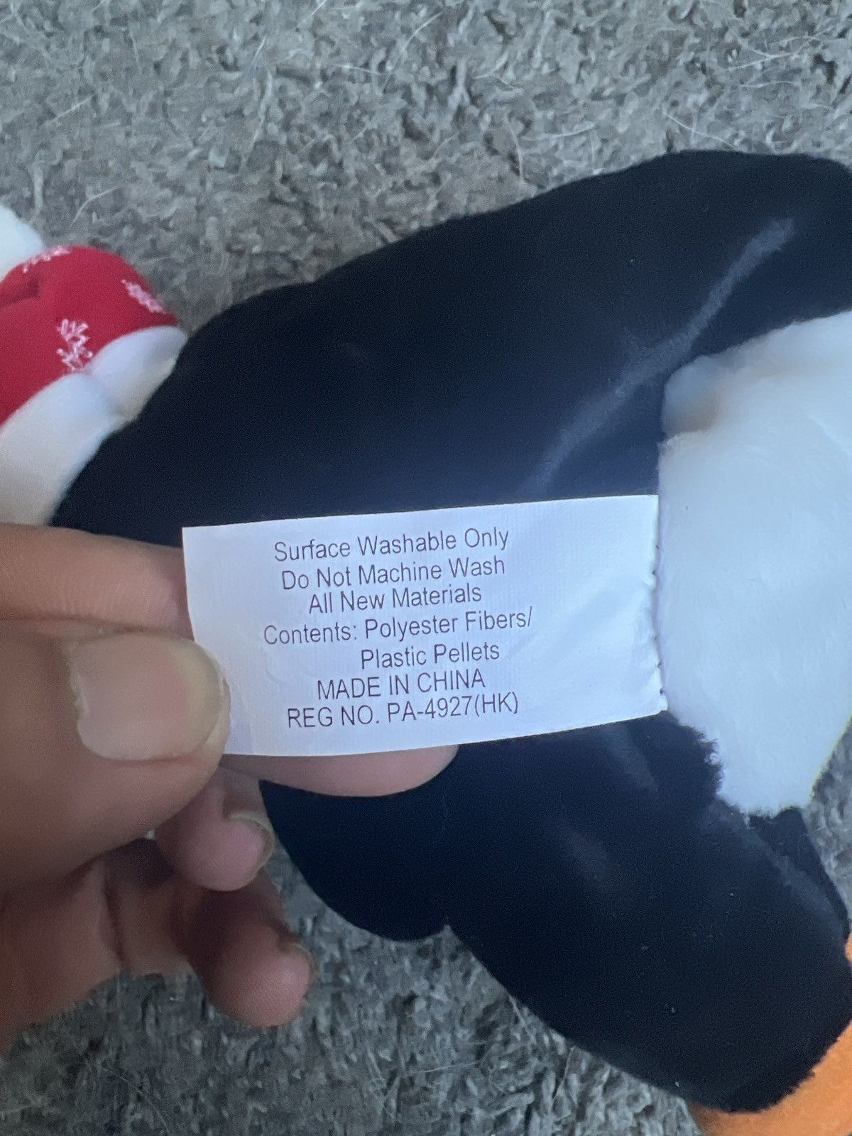 Coca Cola 1997 Coca-Cola Penguin In Snowflake Cap Bean Bag Plush Size ONE SIZE - 7 Thumbnail