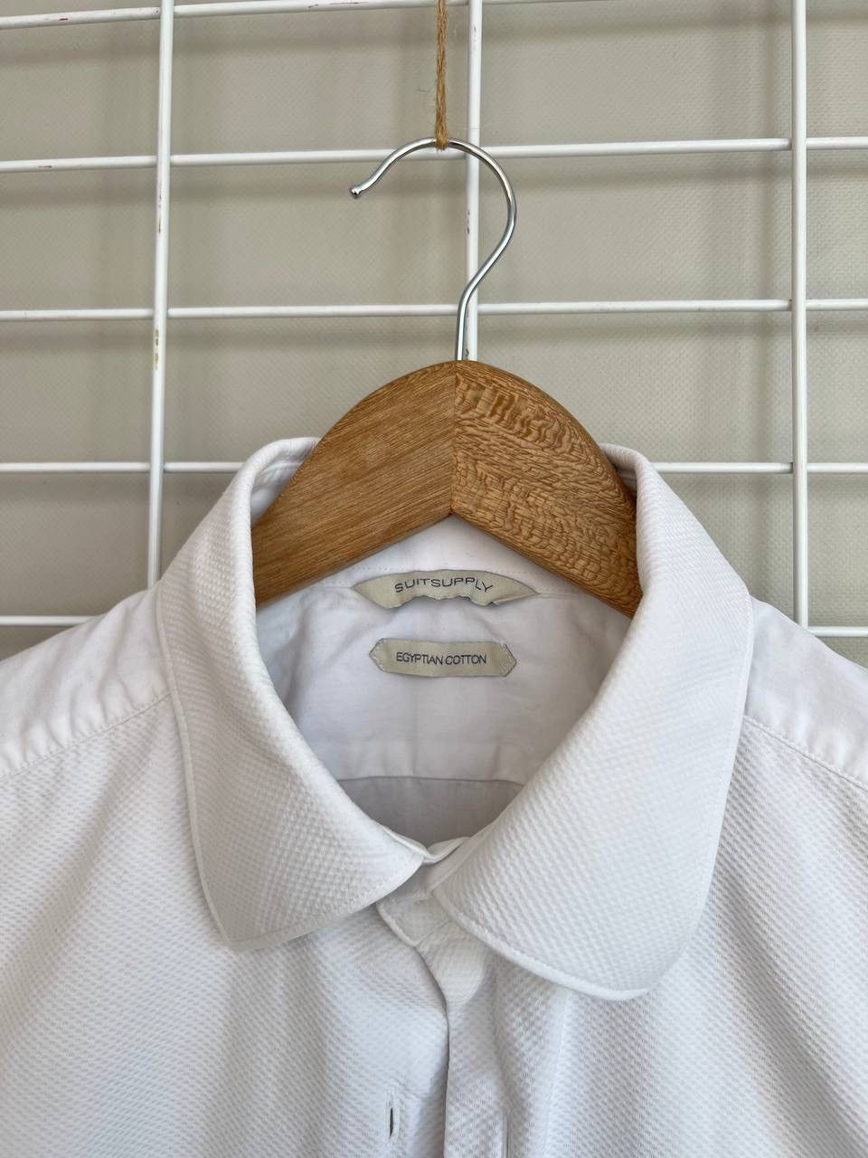 Suitsupply Suitsupply Egyptian Cotton Button Shirt Mens Size 41/16 M/L Size US M / EU 48-50 / 2 - 11 Thumbnail