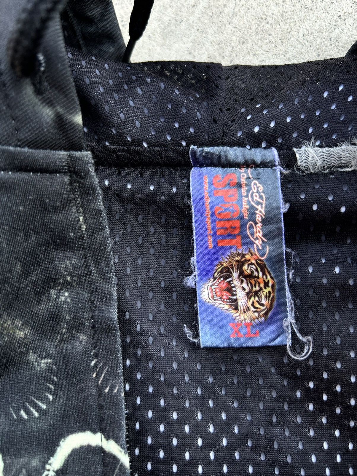 Ed Hardy CRAZY VINTAGE ED HARDY LOS ANGELES ZIPPER HOODIE Size US L / EU 52-54 / 3 - 15 Thumbnail