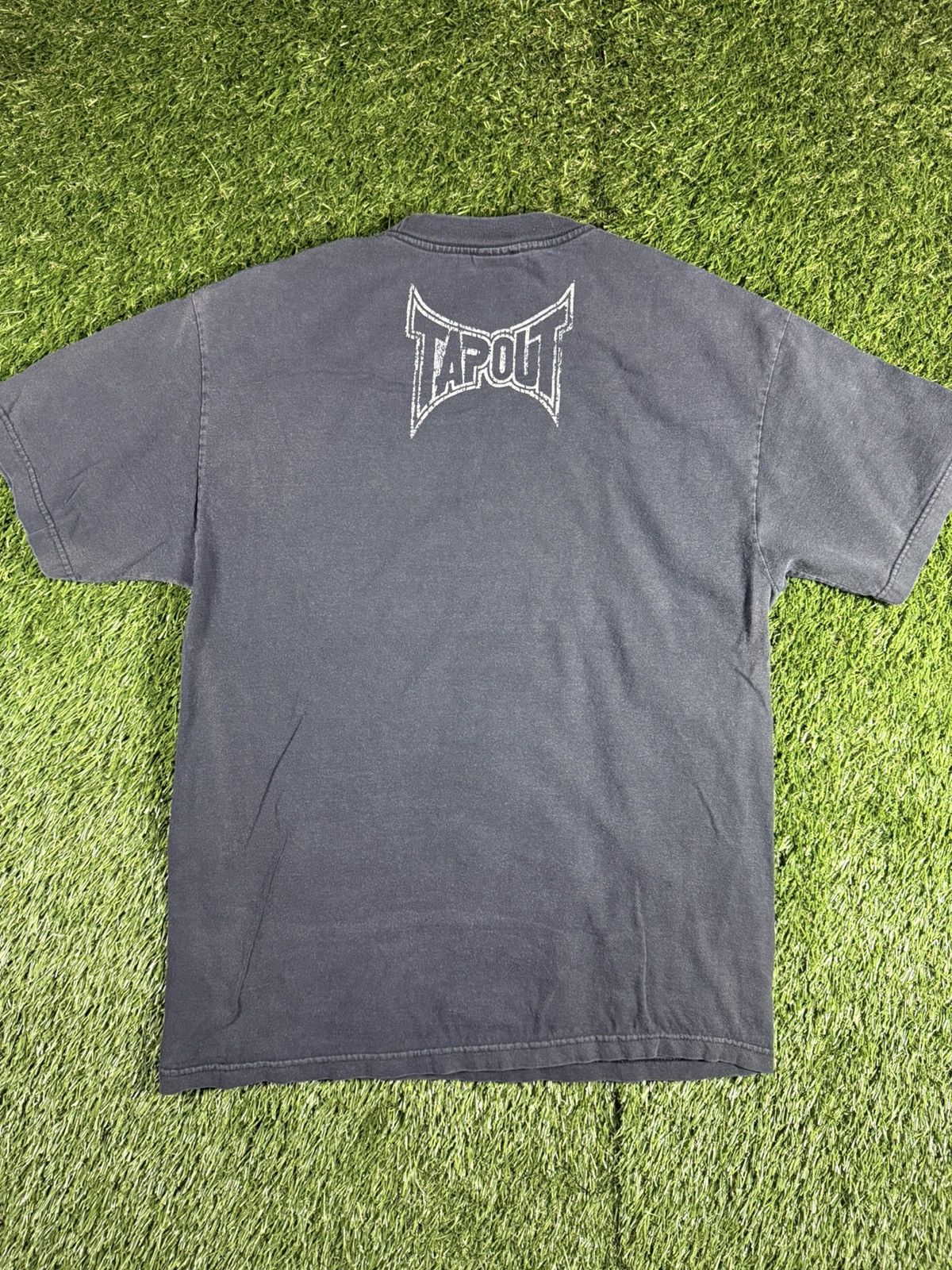 Tapout Vintage Y2k Faded Tapout WWE Grunge Skull Emo AOP Death Tee Size US XL / EU 56 / 4 - 3 Thumbnail
