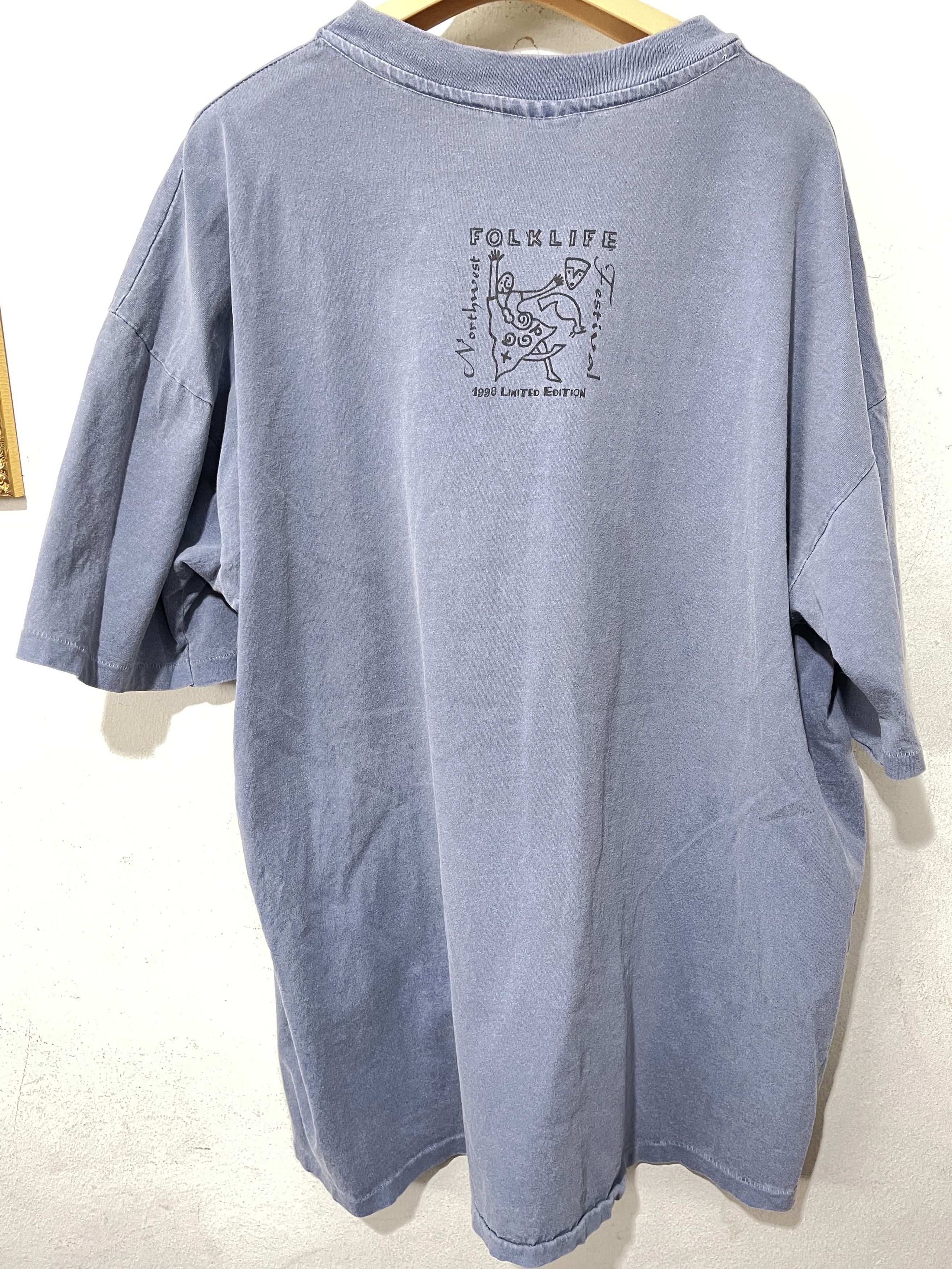 Vintage Vintage 90s Northwest Folklife Shirt Size US XL / EU 56 / 4 - 4 Thumbnail