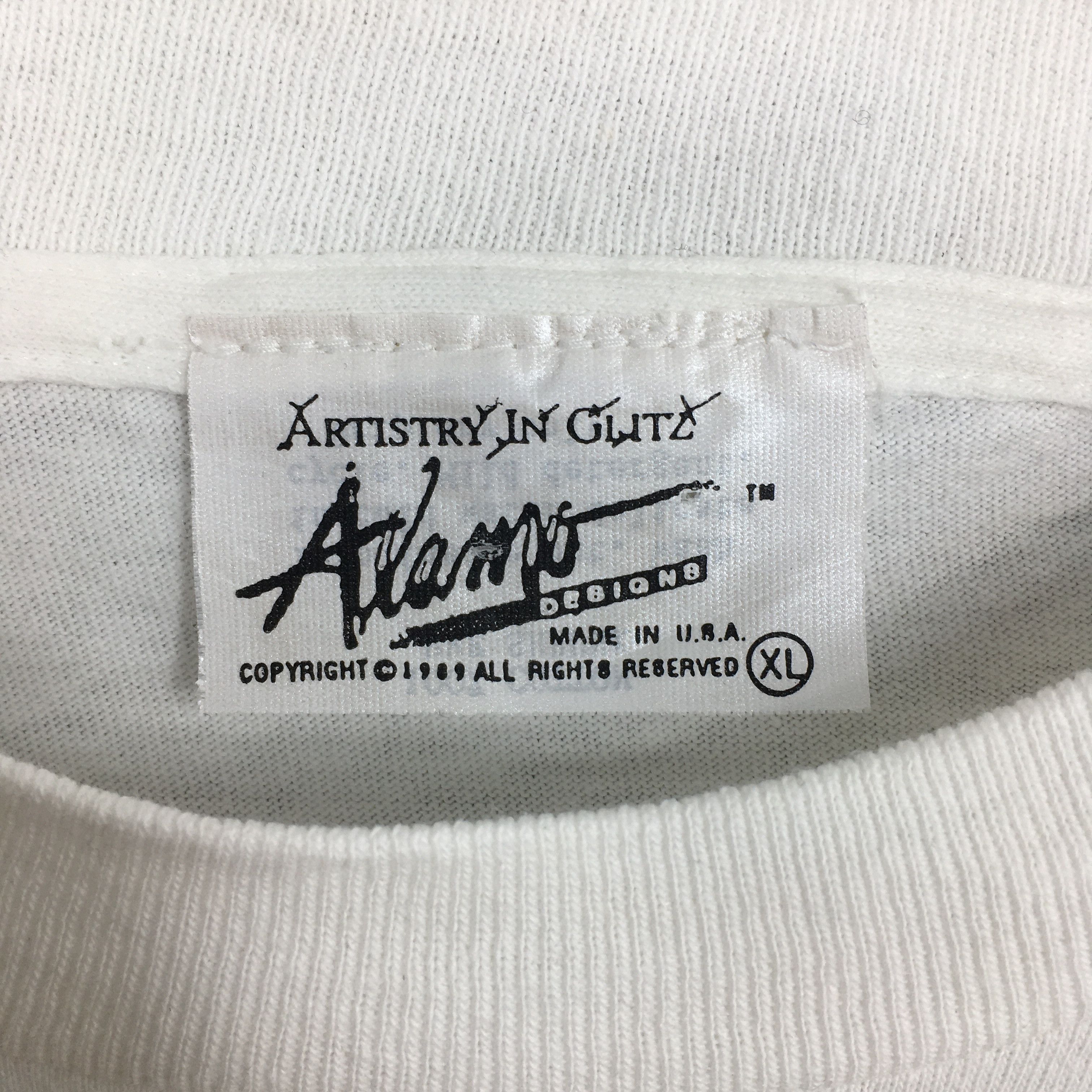 Hall Of Fame Vintage 1980s Hollywood Hall Of Fame White T shirt XL Size US XL / EU 56 / 4 - 4 Thumbnail