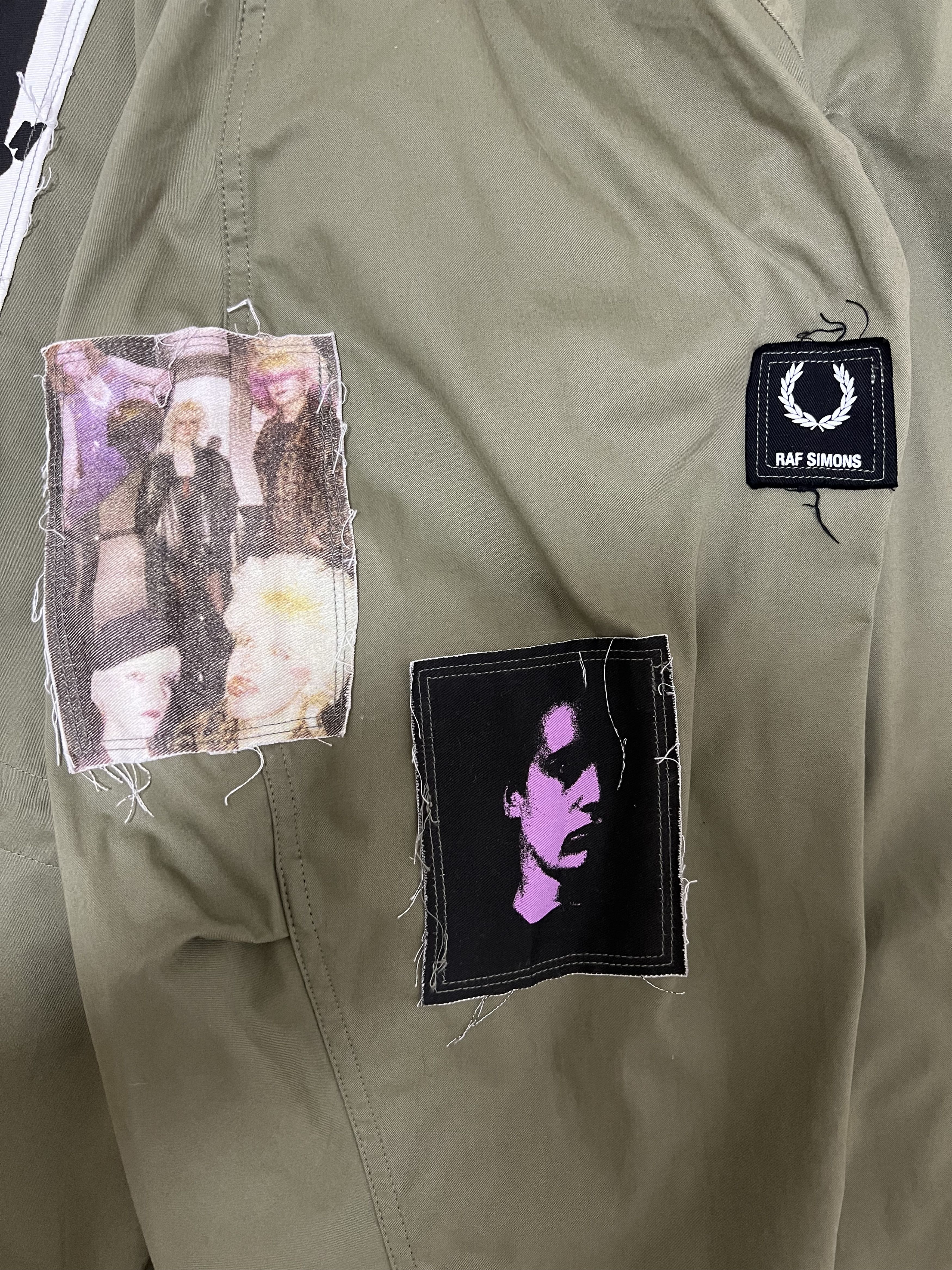 Fred Perry × Raf Simons 💚 AW20 Raf Simons x Fred Perry Detachable Liner Parka Olive Size US M / EU 48-50 / 2 - 10 Thumbnail