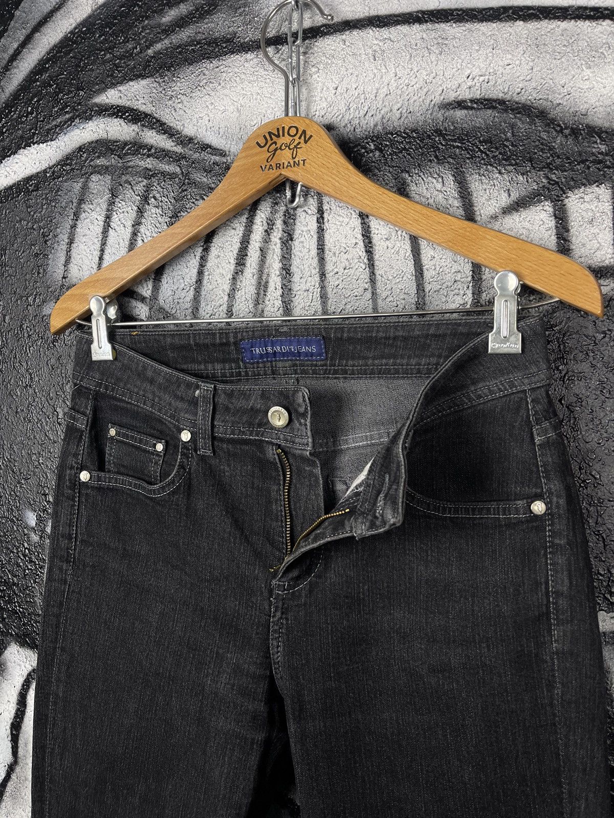 Trussardi Trussardi Jeans Vintage Luxury Women’s Denim Shorts Size 28 Size 28" / US 6 / IT 42 - 10 Thumbnail