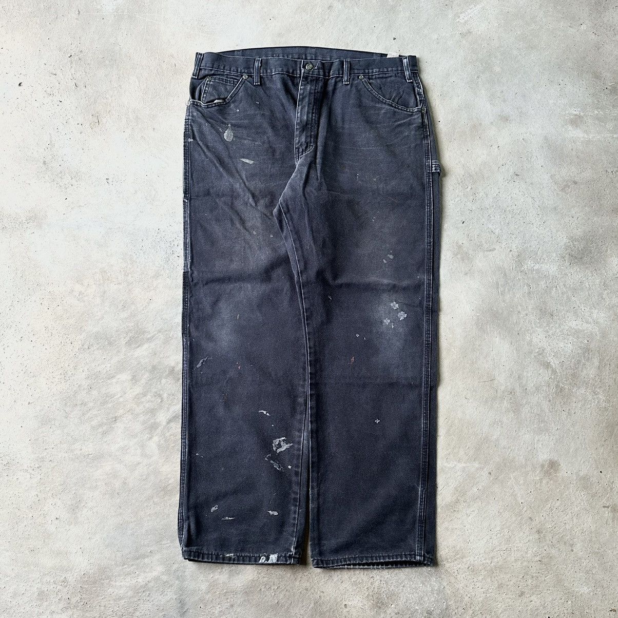 Carhartt × Dickies (38x32) Crazy Vintage Y2K Dickies Carpenter Distressed Size US 38 / EU 54 - 1 Thumbnail