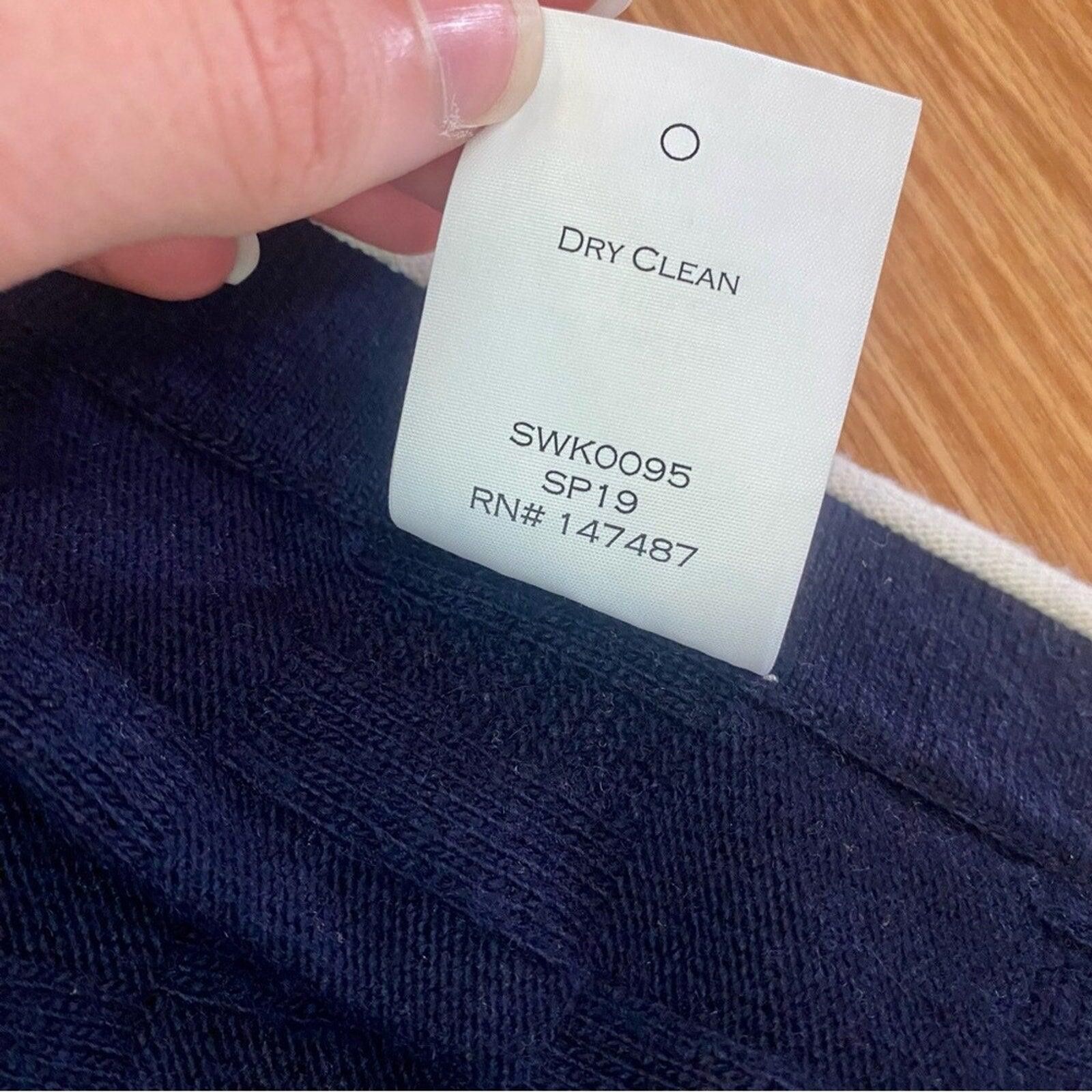 Other Draper James Blue Wool Cashmere Cardigan Womens Medium Large Size M / US 6-8 / IT 42-44 - 12 Thumbnail