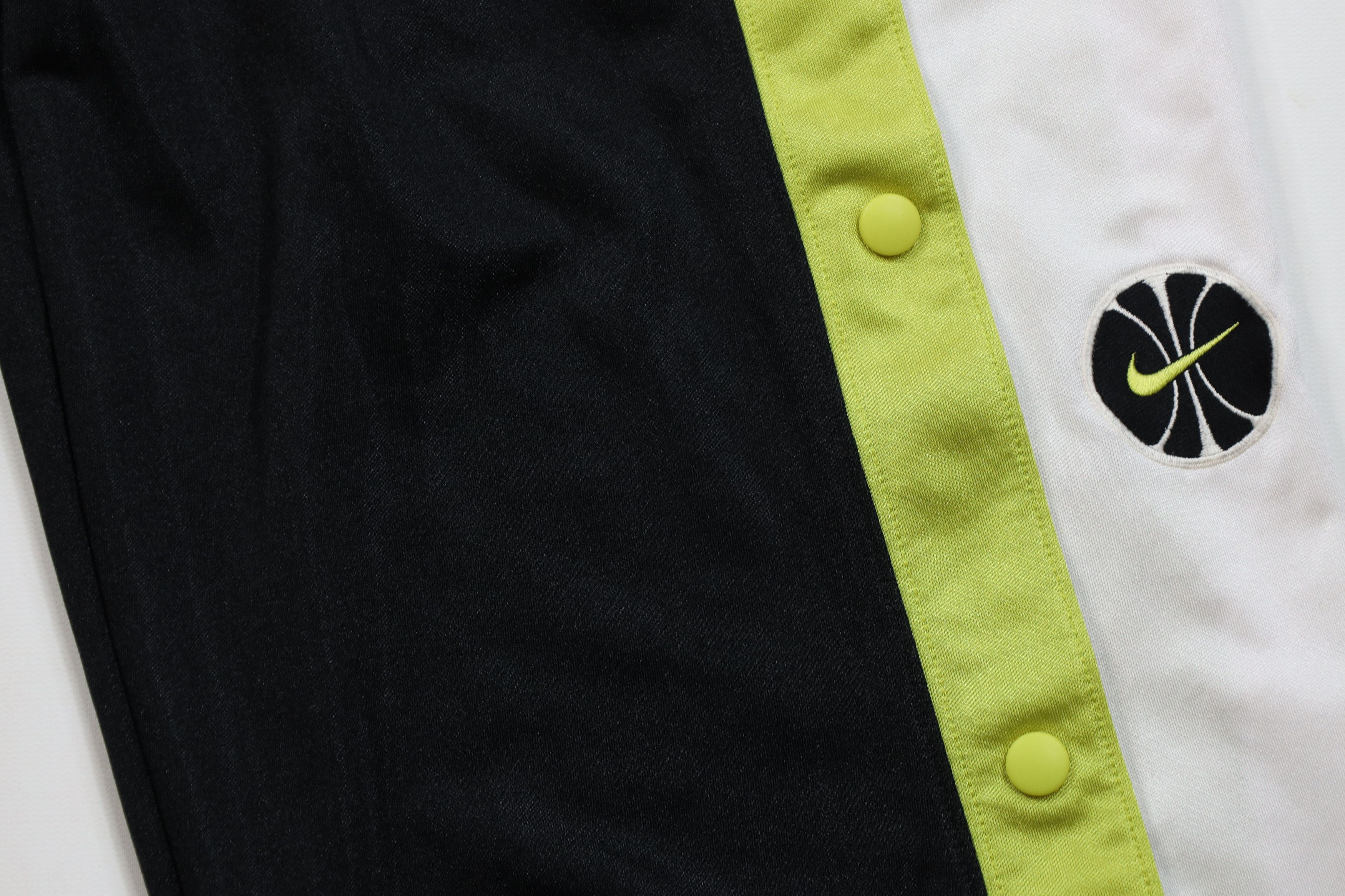 Nike × Vintage Vintage 90s Nike Basketball Swoosh Wide Leg Tearaway Pants Size US 38 / EU 54 - 5 Thumbnail