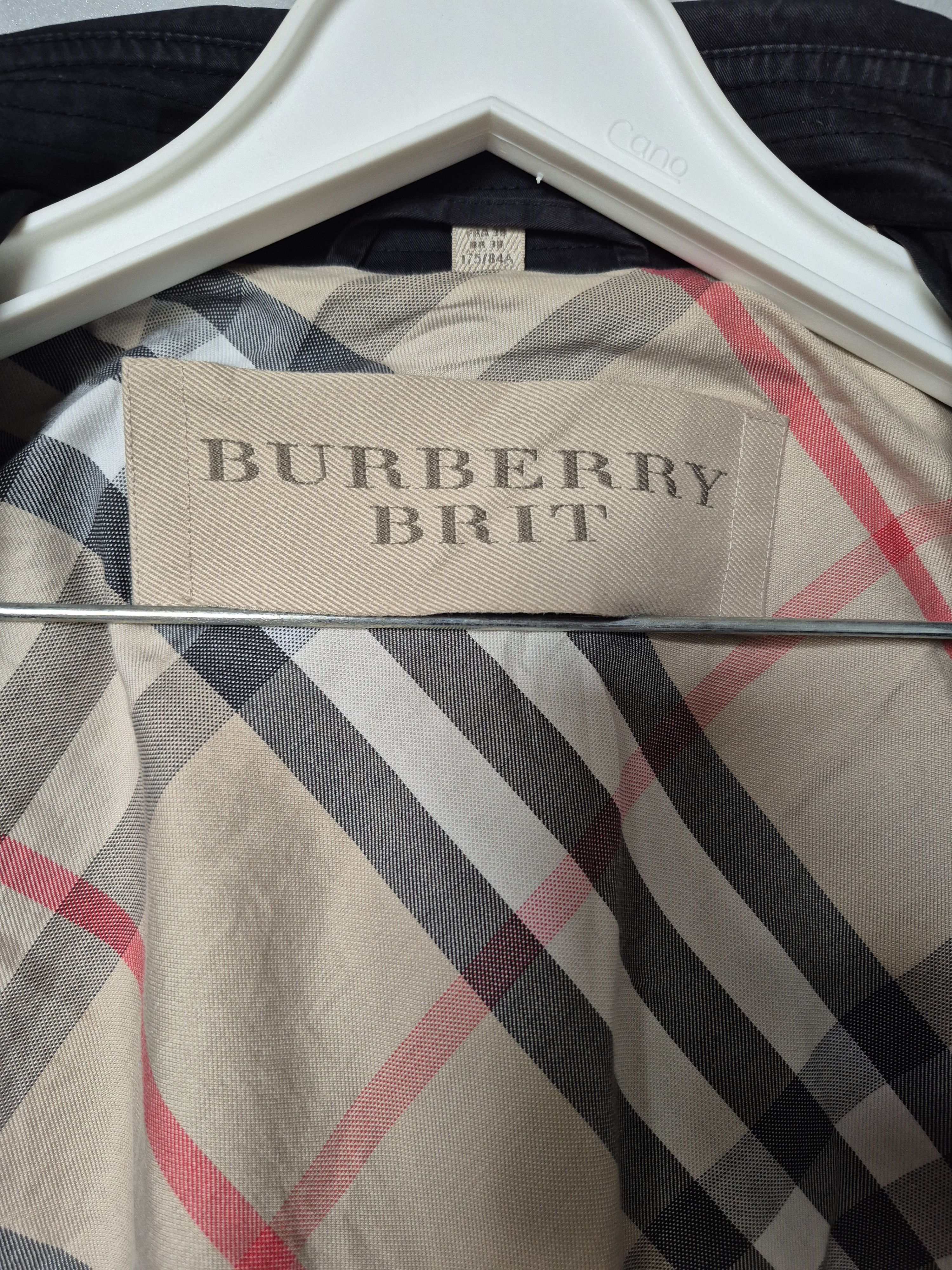 Burberry Women’s Burberry Brit Trench Coat Black Size UK 8 USA 6 Size M / US 6-8 / IT 42-44 - 11 Thumbnail