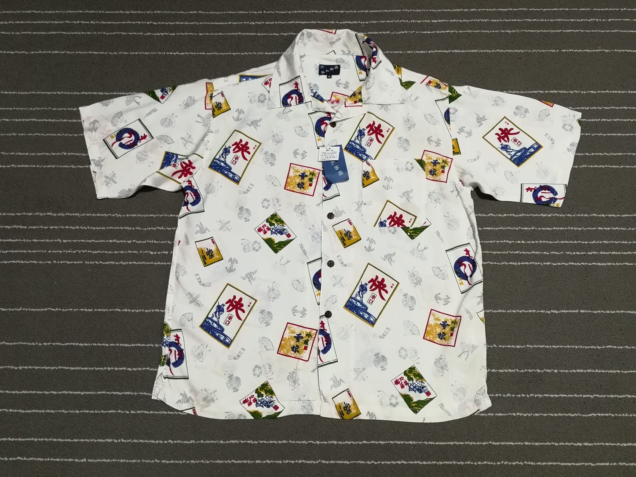 Japanese Brand Wagara japan full print rayon M 1792 Size US M / EU 48-50 / 2 - 1 Thumbnail