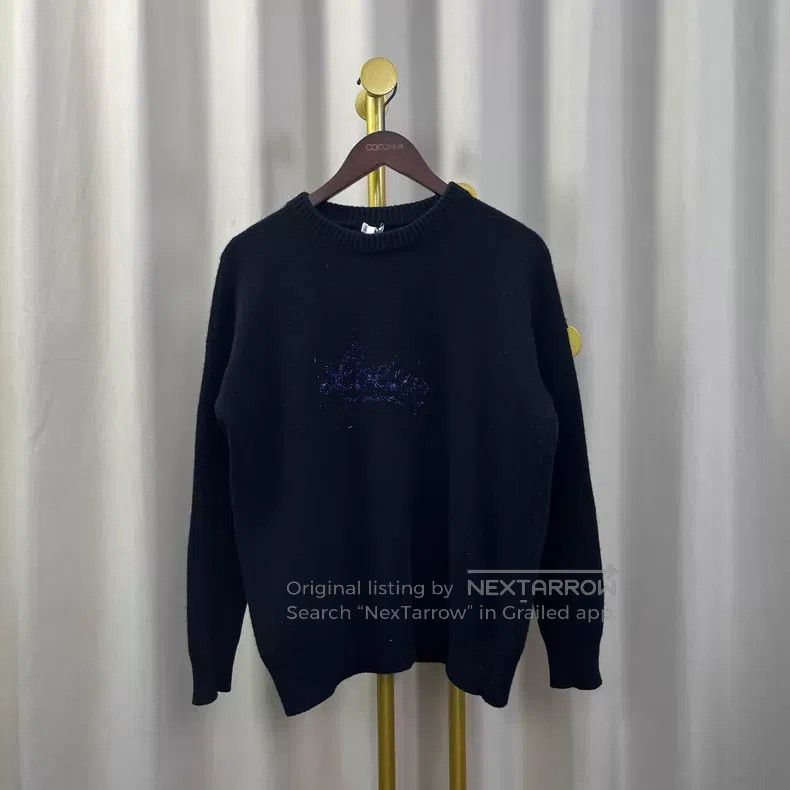 Loewe Loewe Black Glitter Logo Sweater Size XS / US 0-2 / IT 36-38 - 1 Thumbnail