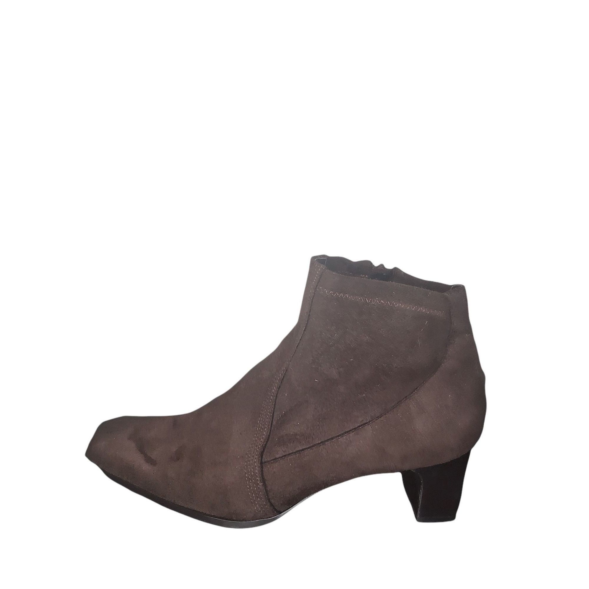 Franco Sarto Franco Sarto Ankle Boots Women Sz 7 Suede Zip Up Winter Boho Size US 7 / IT 37 - 1 Thumbnail
