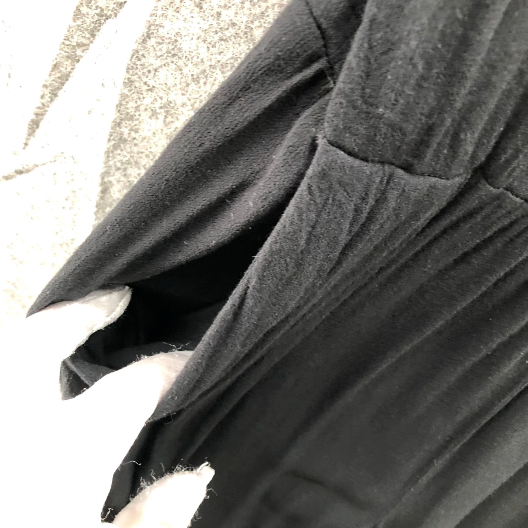 Zara Zara Black Sleeveless Jumpsuit Womens XS V-Neck Surplice Tapered Leg Crepe Casual Size 26" / US 2 / IT 38 - 5 Thumbnail