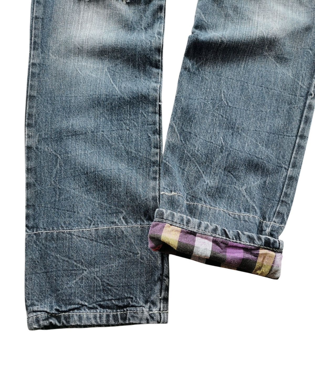 Kapital Colza Jeans Double Waist Funky Girl 🟦 A830 Size 28" / US 6 / IT 42 - 8 Thumbnail
