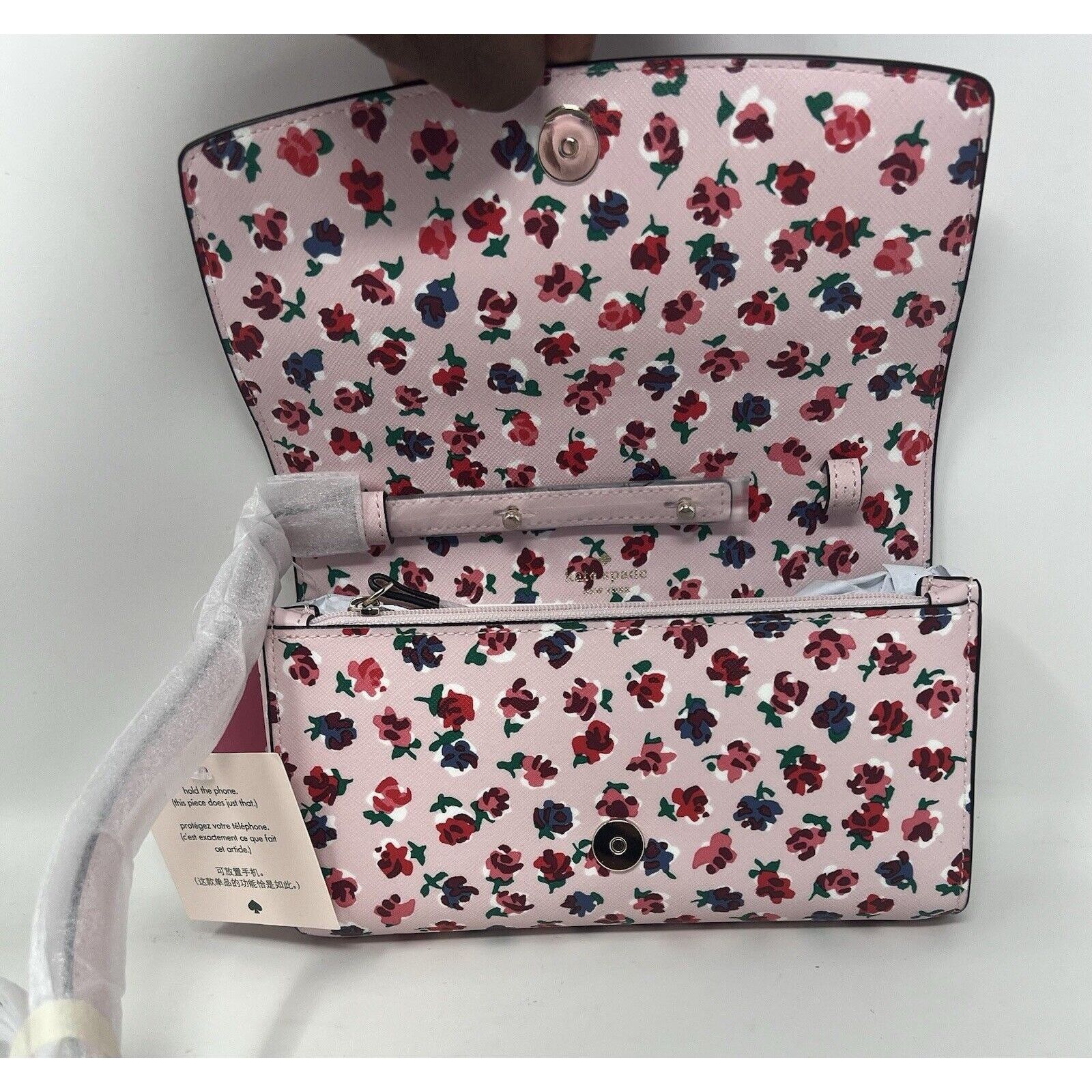 Kate Spade Kate Spade Laurel Way Roses Addison Crossbody Handbag NWT Size ONE SIZE - 5 Thumbnail