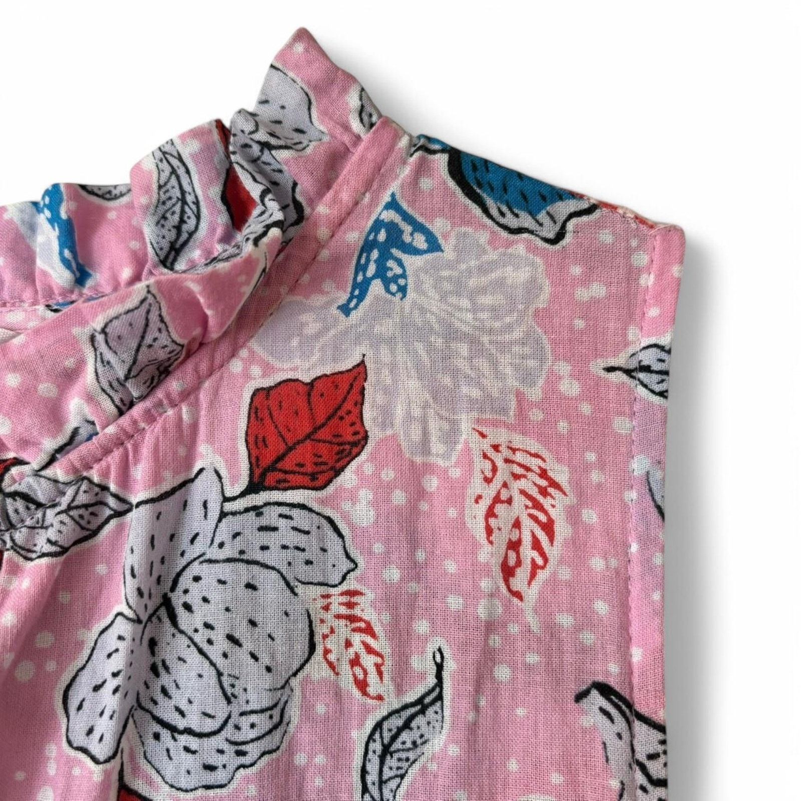 BB Dakota BB Dakota Steve Madden Pink Tiered Floral Maxi Dress XS Size XS / US 0-2 / IT 36-38 - 4 Thumbnail