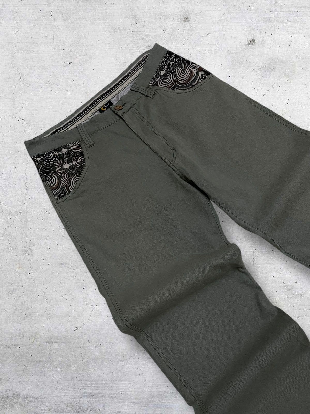 Beauty Beast CAMINA 90S JAPAN DESIGNER ART HISTORICAL KUNO BAGGY PANT Size US 32 / EU 48 - 9 Thumbnail