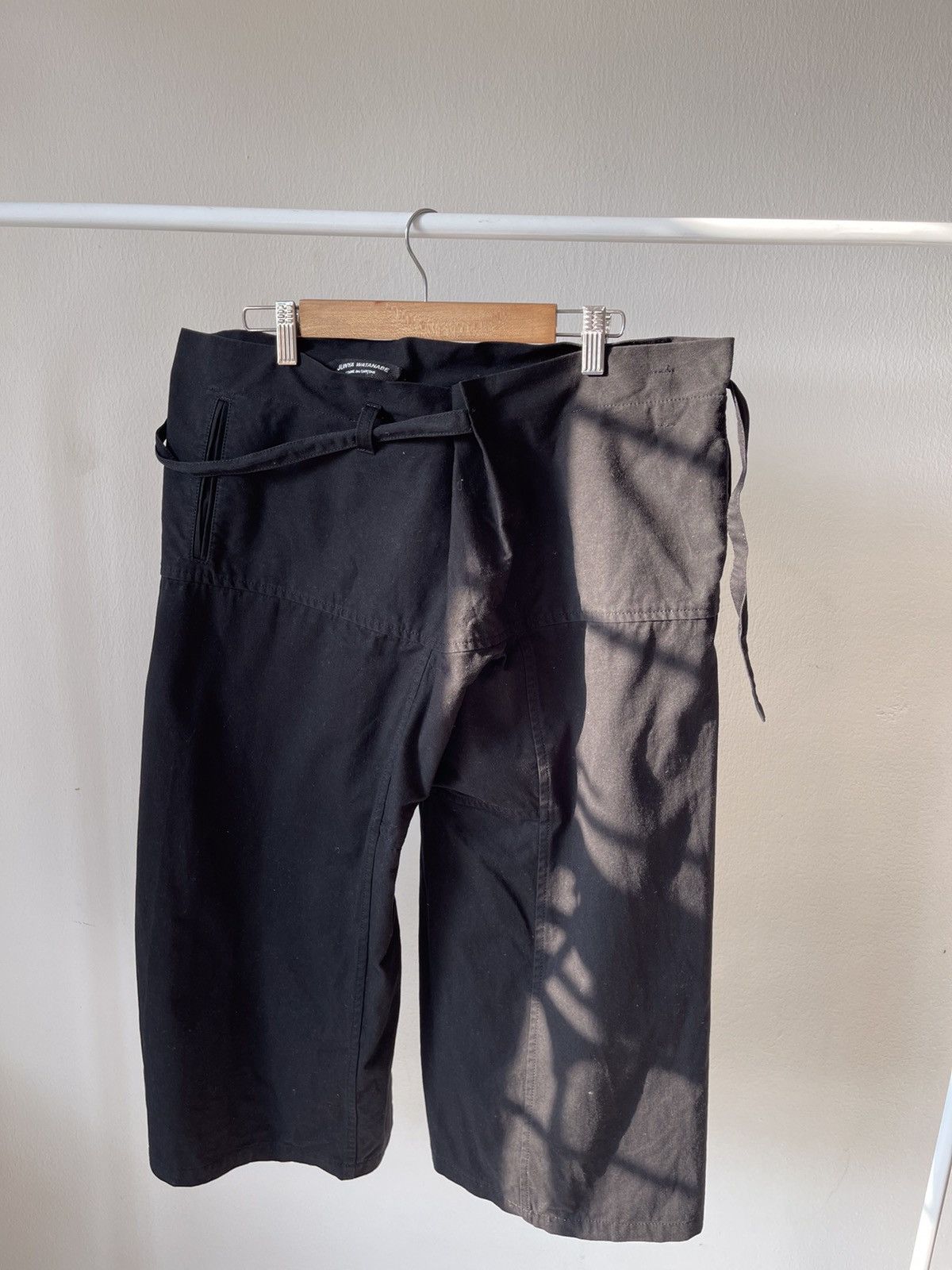 Comme des Garcons Homme AD2004 Junya Watanabe Asymmetric Jorts Style Pants Size US 34 / EU 50 - 4 Thumbnail