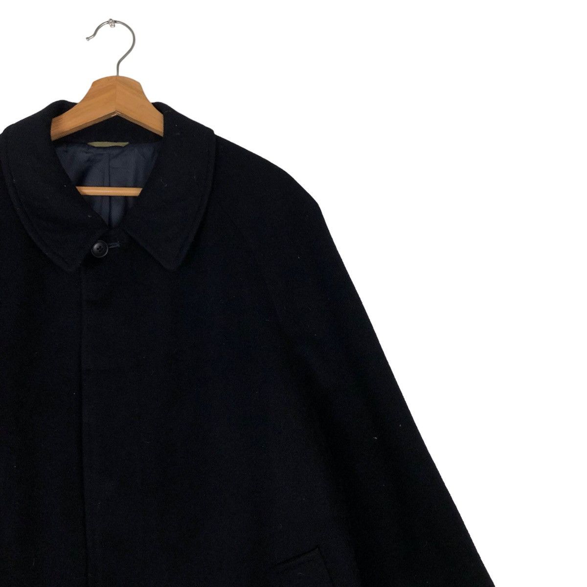 Japanese Brand 🔥Vtg Wool Long Jacket Rich Black D’Urban Yohji Yamamoto Size US M / EU 48-50 / 2 - 6 Thumbnail