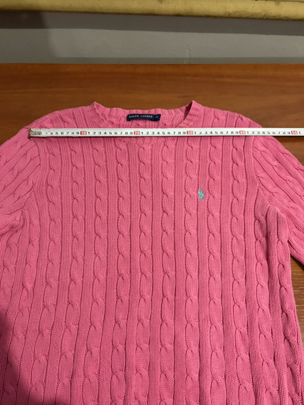 Ralph Lauren Ralph Lauren Cable-Knit Jumper & Sweater Men’s Pink L Size L / US 10 / IT 46 - 15 Thumbnail